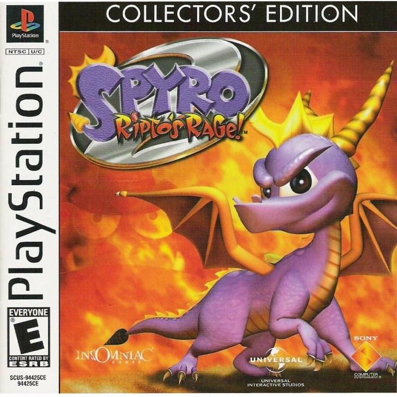 Spyro Ripto's Rage Collector's Edition - Sony PlayStation 1 (PS1)
