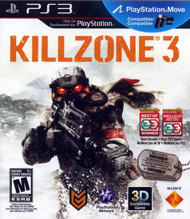 Killzone 3 - Sony PlayStation 3 (PS3)