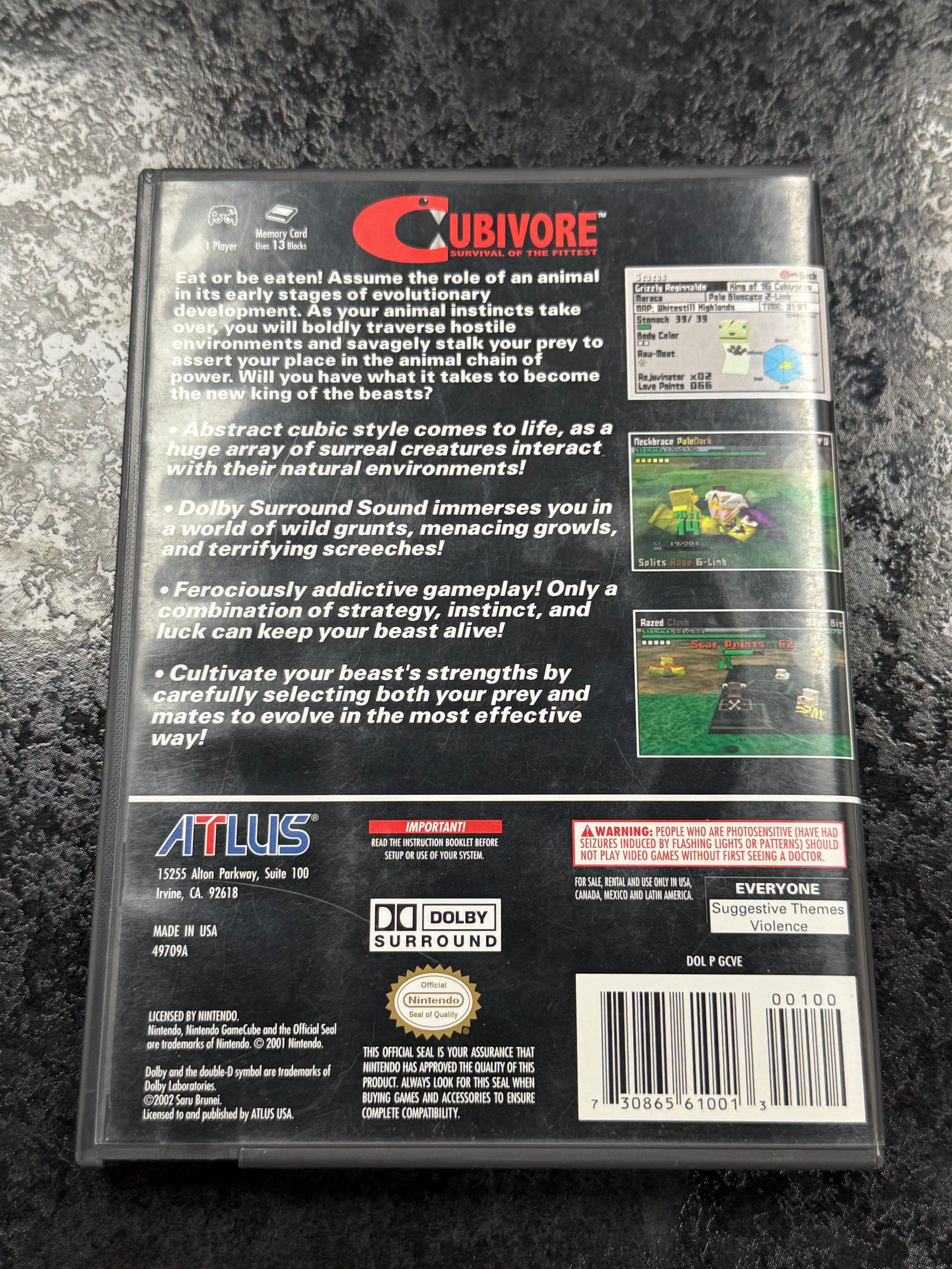 Cubivore - Nintendo GameCube