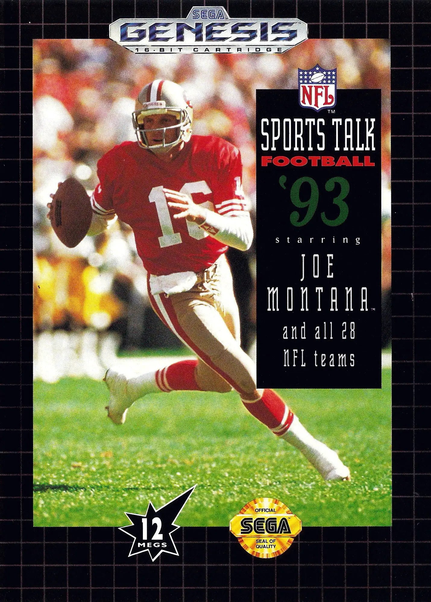 Joe Montana II Sports Talk Football - Sega Genesis