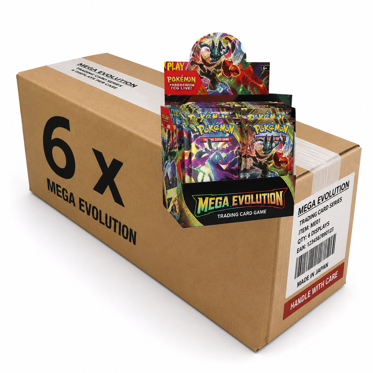 Pokemon - Mega Evolution Enhanced Booster Box Case
