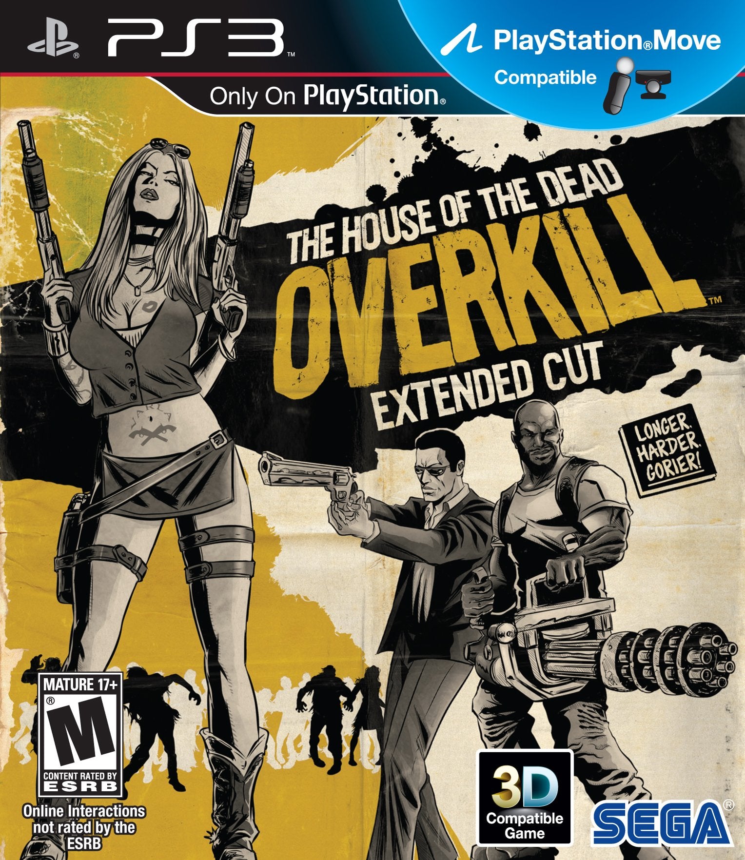 The House Of The Dead Overkill Extended Cut - Sony PlayStation 3 (PS3)