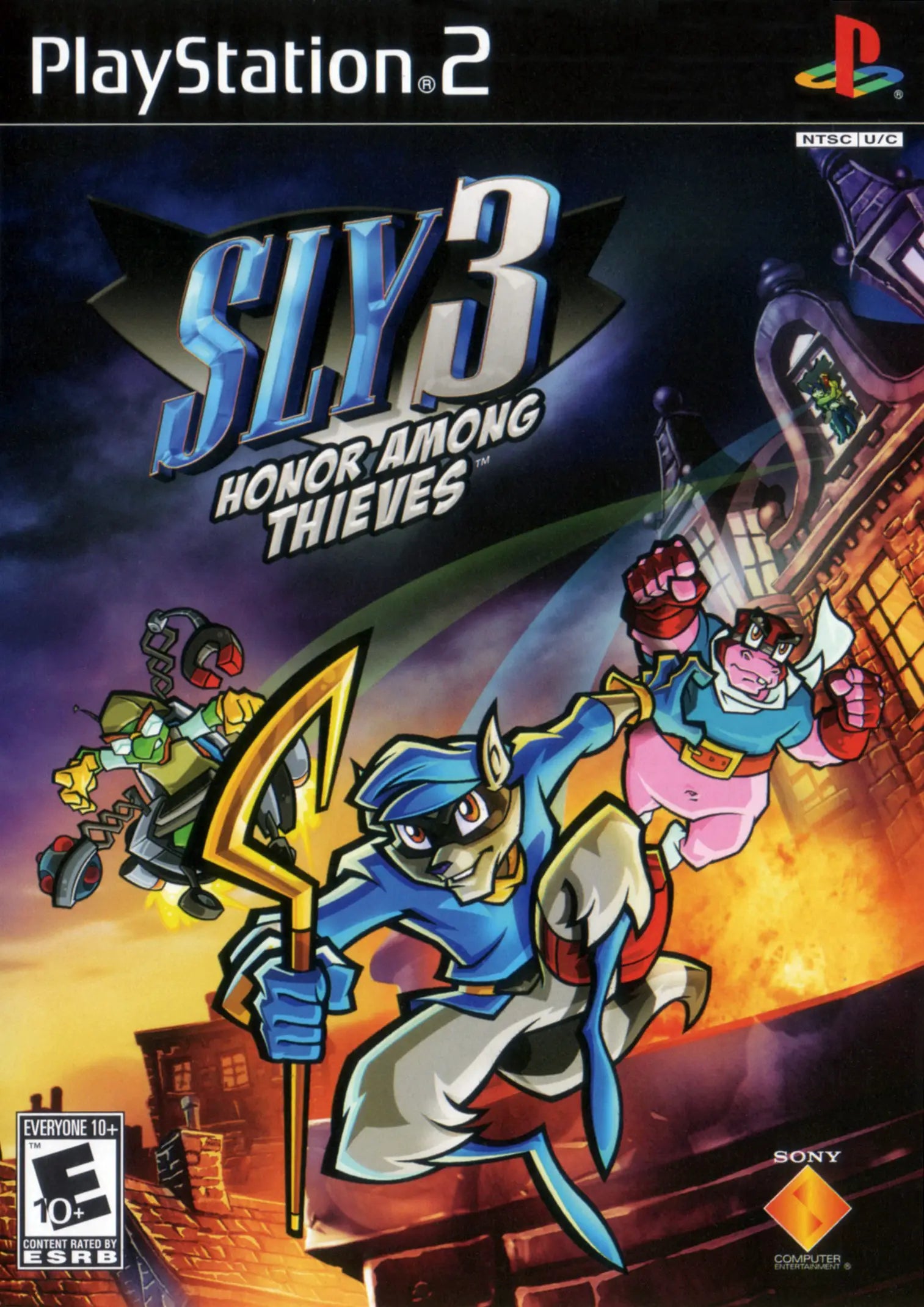 Sly 3 Honor Among Thieves: With 3D Glasses - Sony PlayStation 2 (PS2)