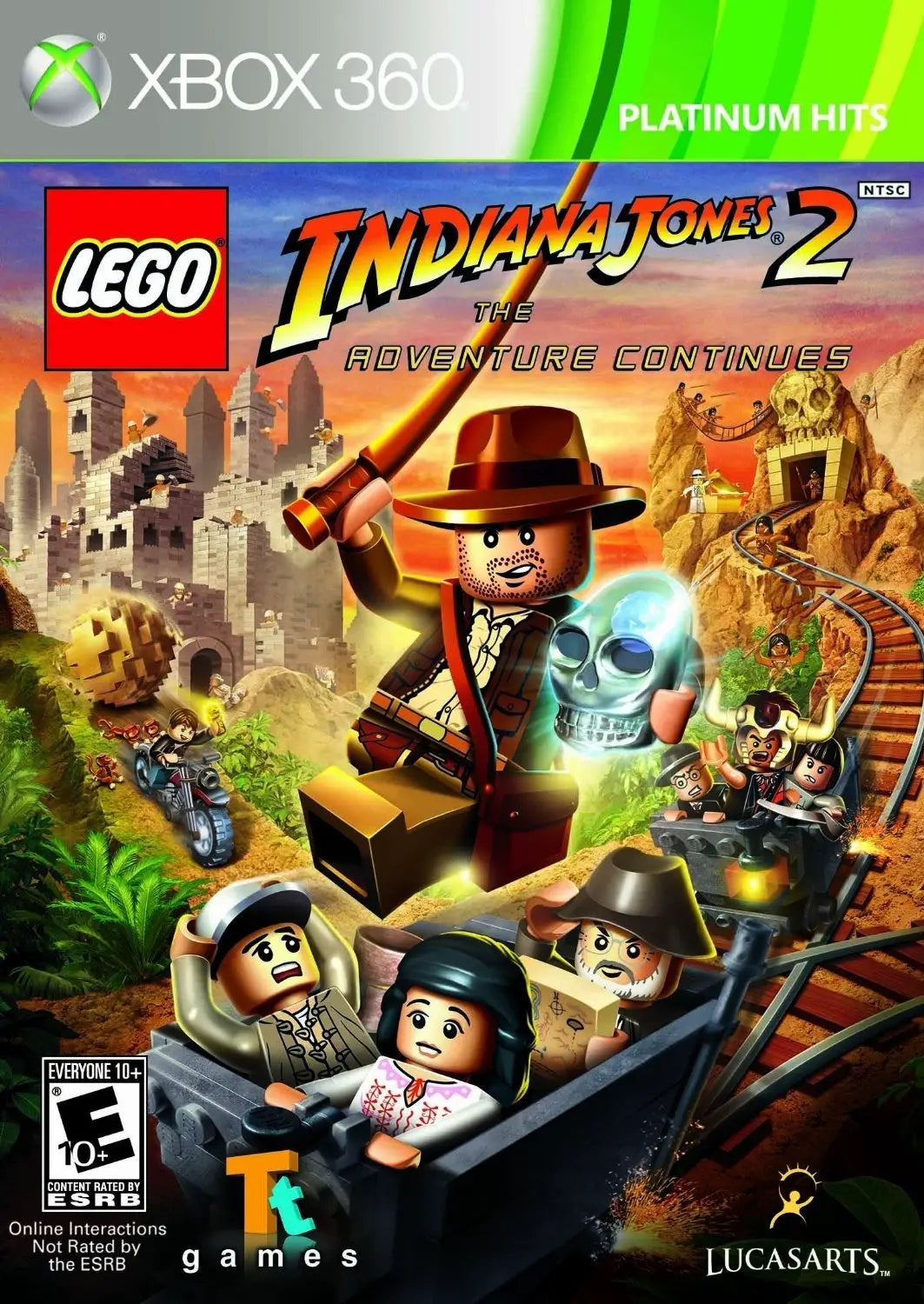 LEGO Indiana Jones 2 The Adventure Continues - Microsoft Xbox 360