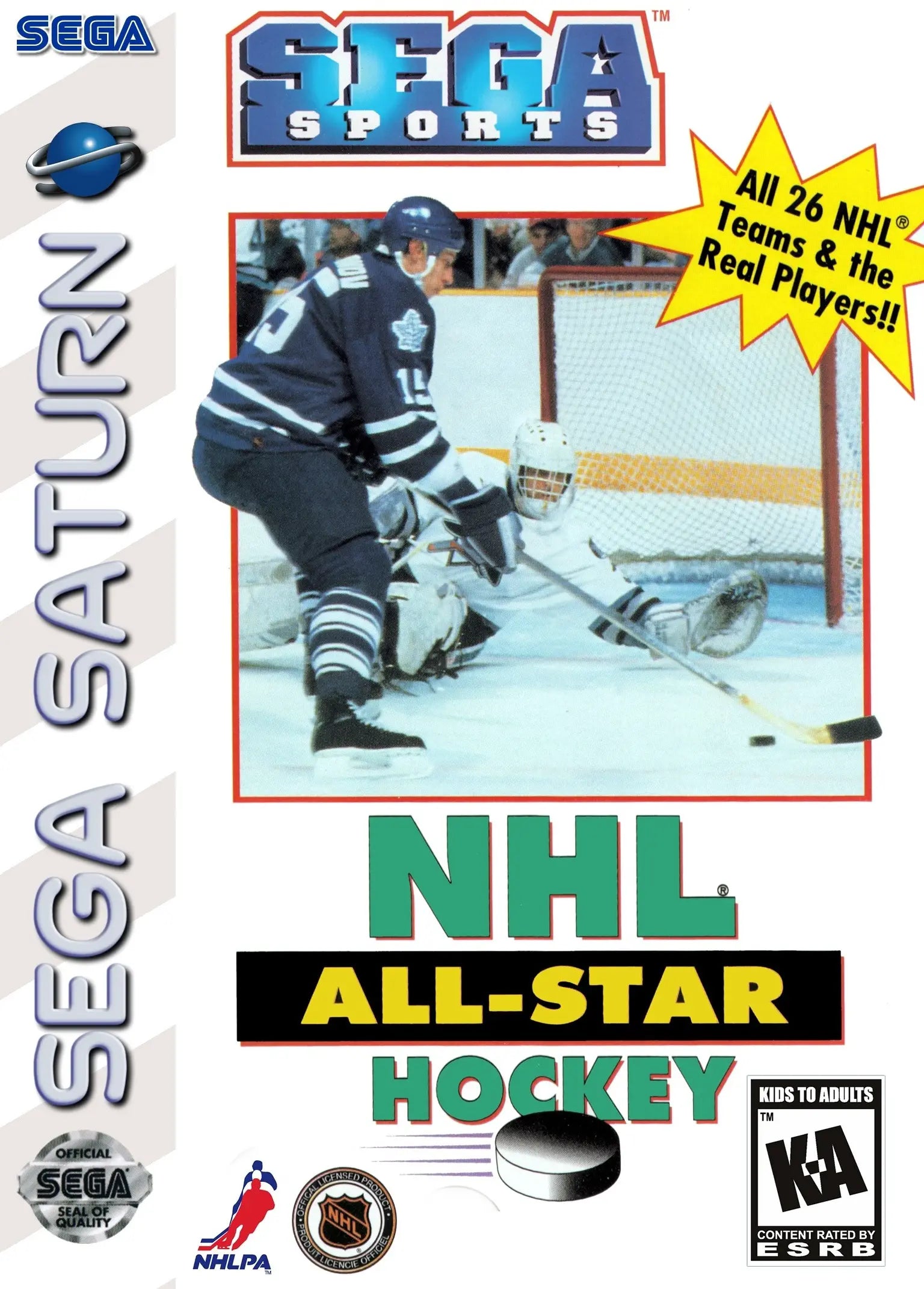 NHL All-Star Hockey - Sega Saturn