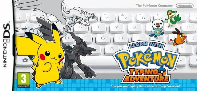 *Brand New* Learn with Pokemon: Typing Adventure : PAL REGION FREE - Nintendo DS