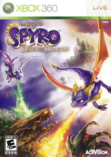Legend of Spyro Dawn of the Dragon - Microsoft Xbox 360