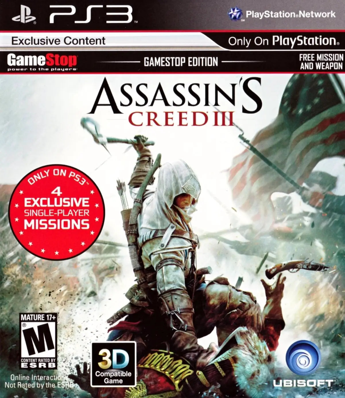 Assassin's Creed III - Sony PlayStation 3 (PS3)