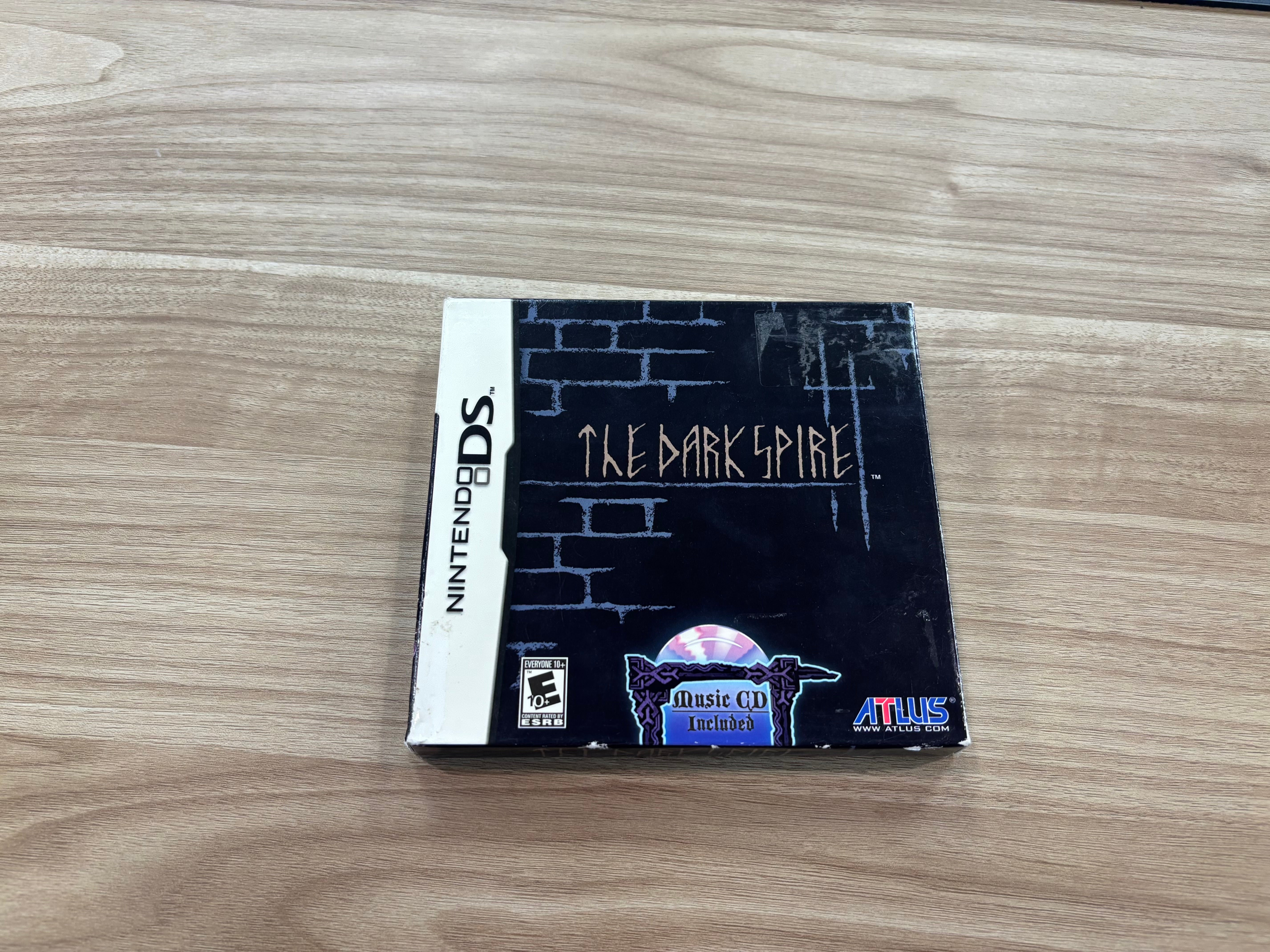 The Dark Spire Big Box - Nintendo DS (No Soundtrack CD)