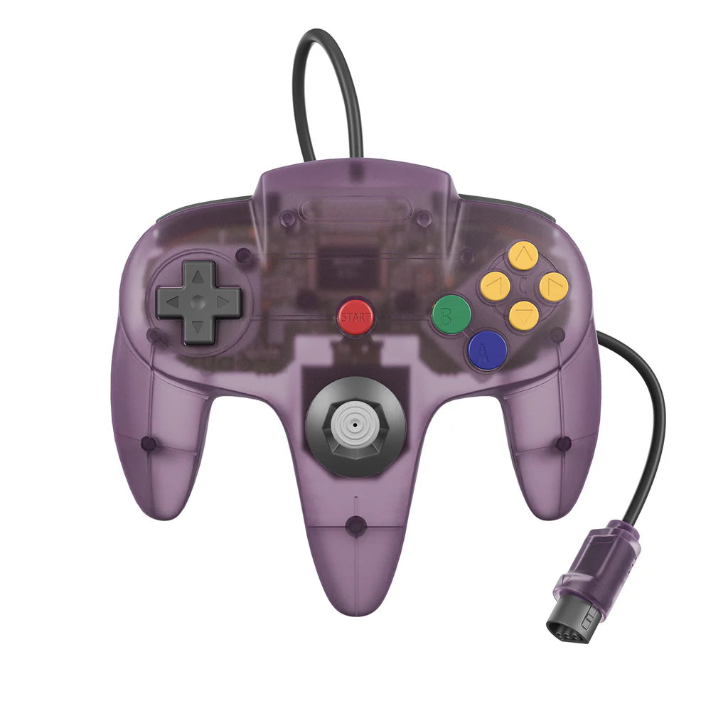 PROTO64 Wired Controller - Amethyst For Nintendo N64
