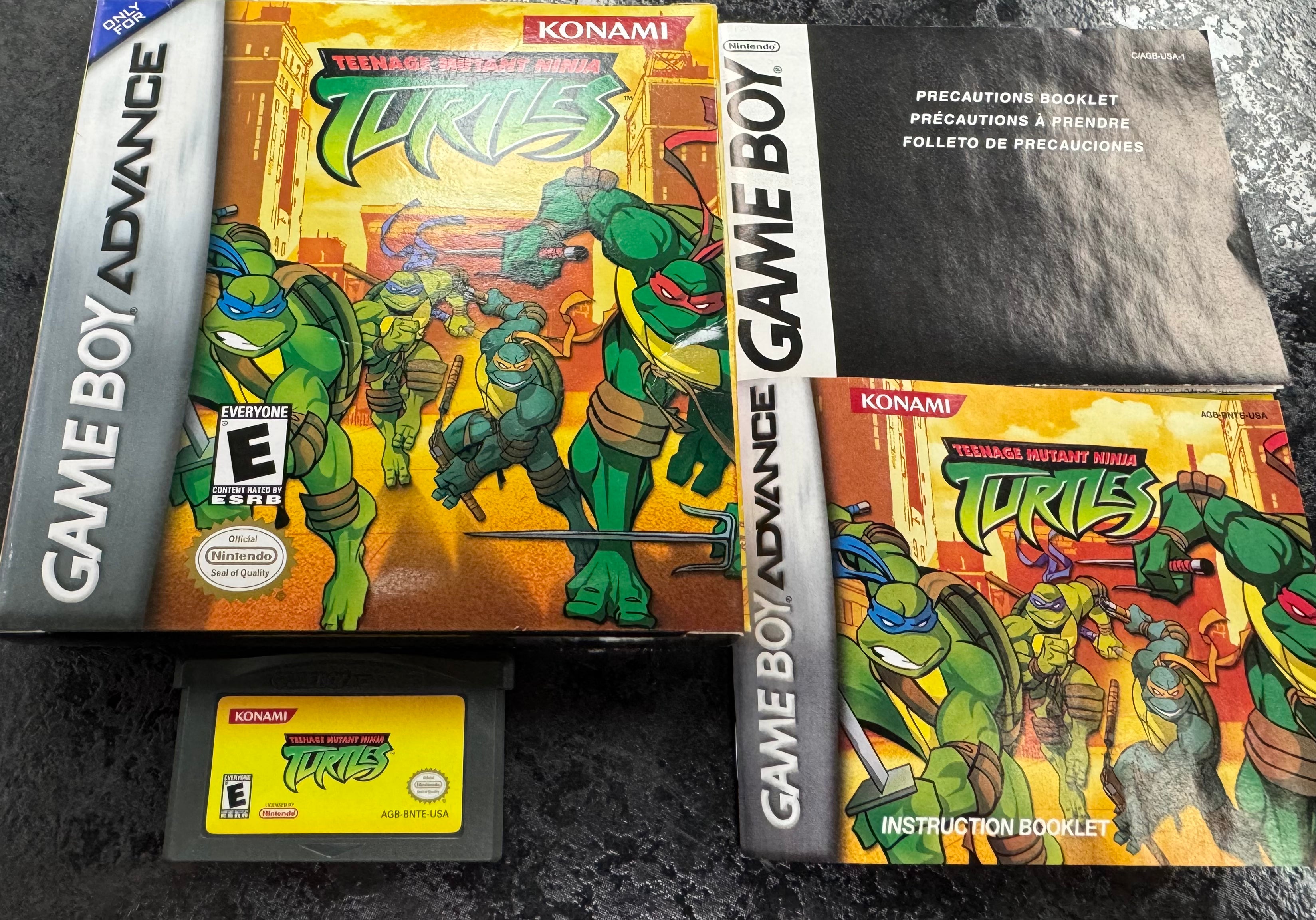 Teenage Mutant Ninja Turtles - Nintendo Game Boy Advance
