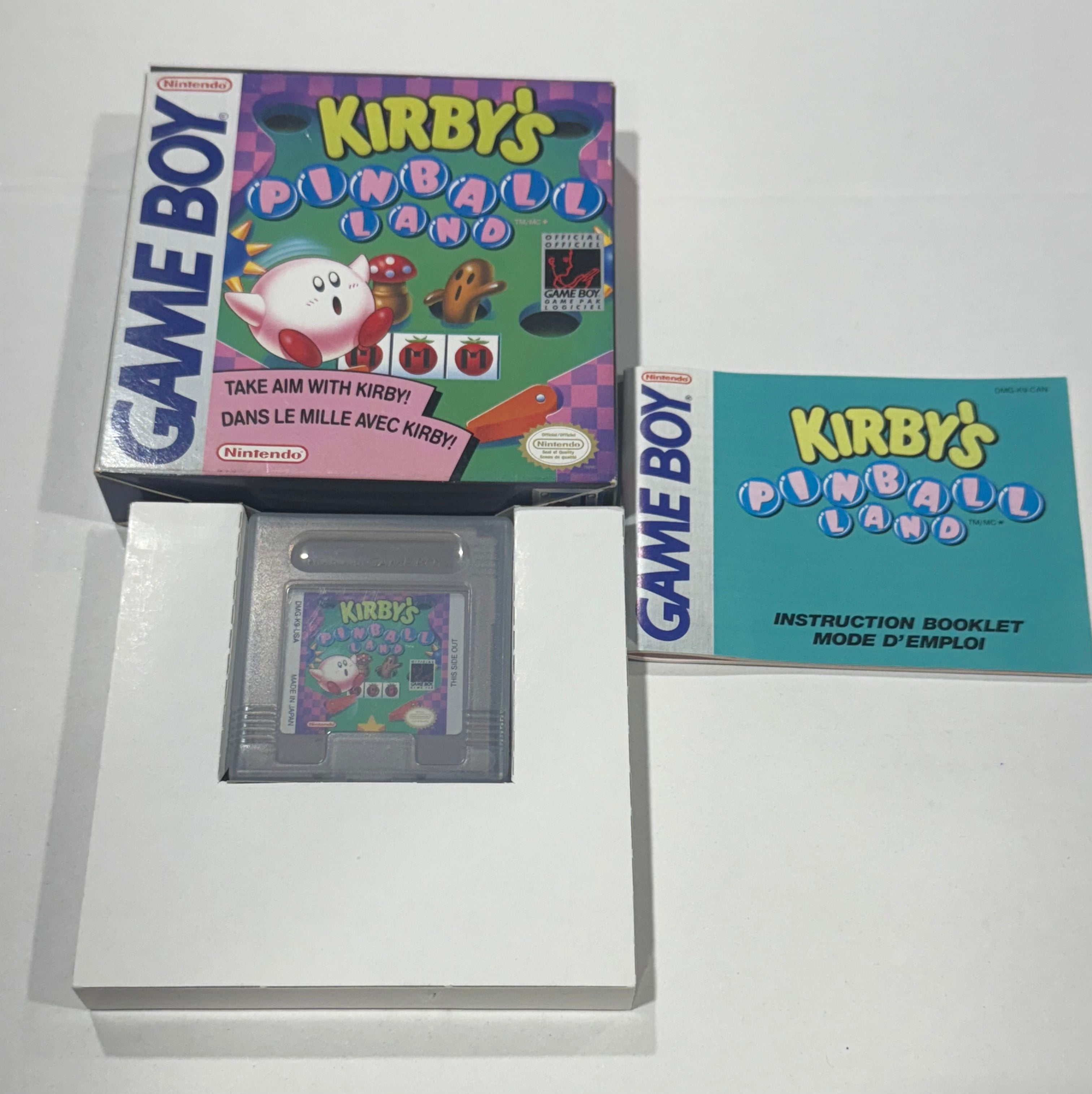 Kirby's Pinball Land - Nintendo Game Boy