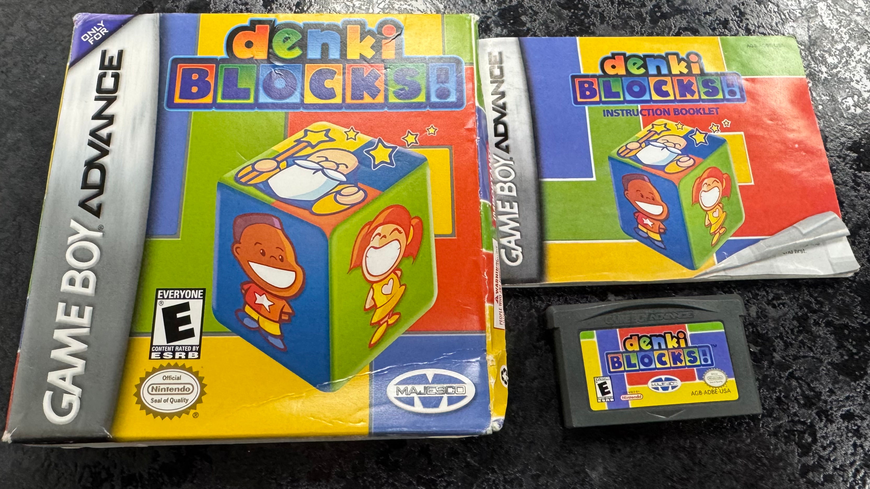 Denki Blocks - Nintendo Game Boy Advance