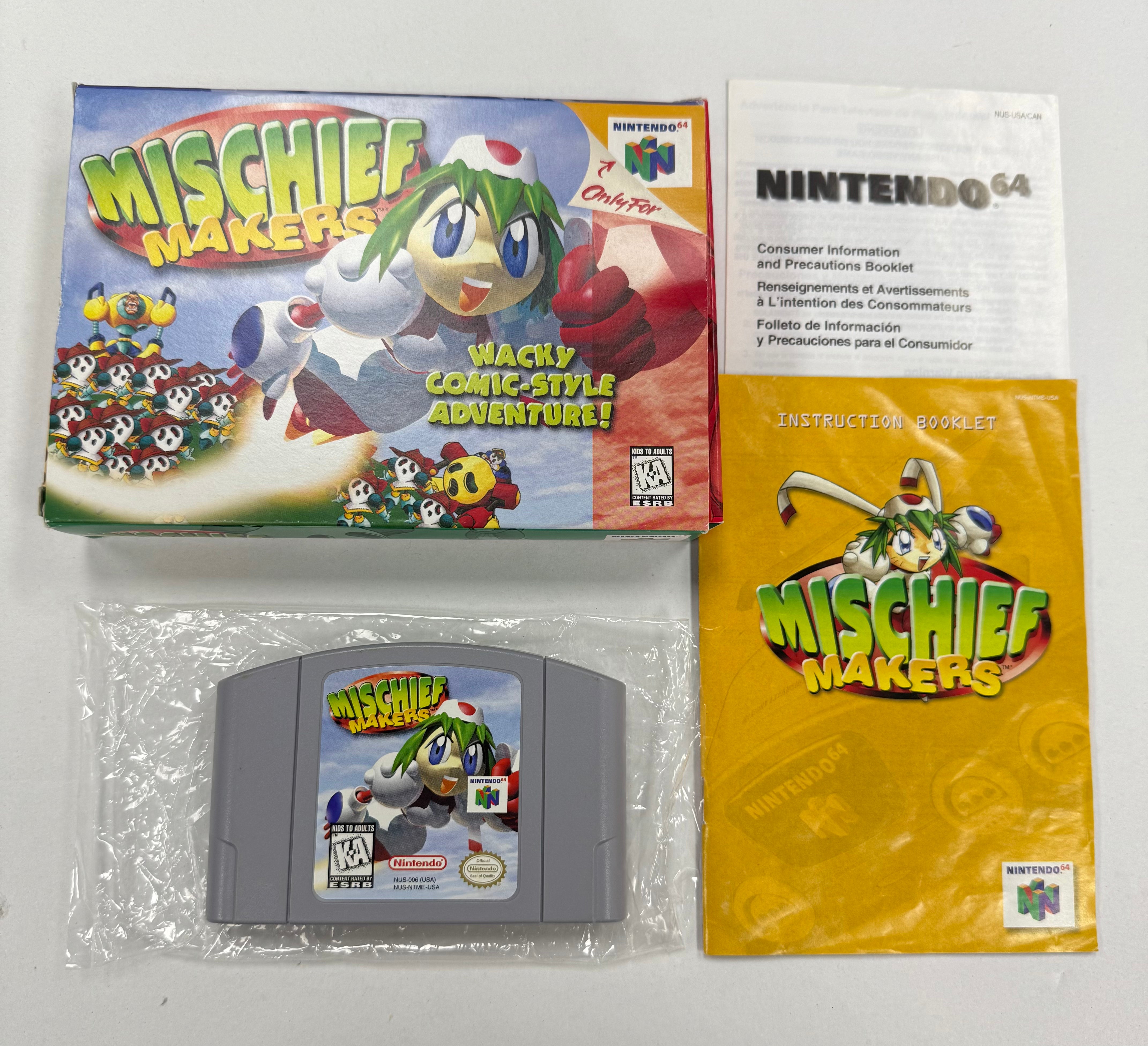 Mischief Makers - Nintendo N64