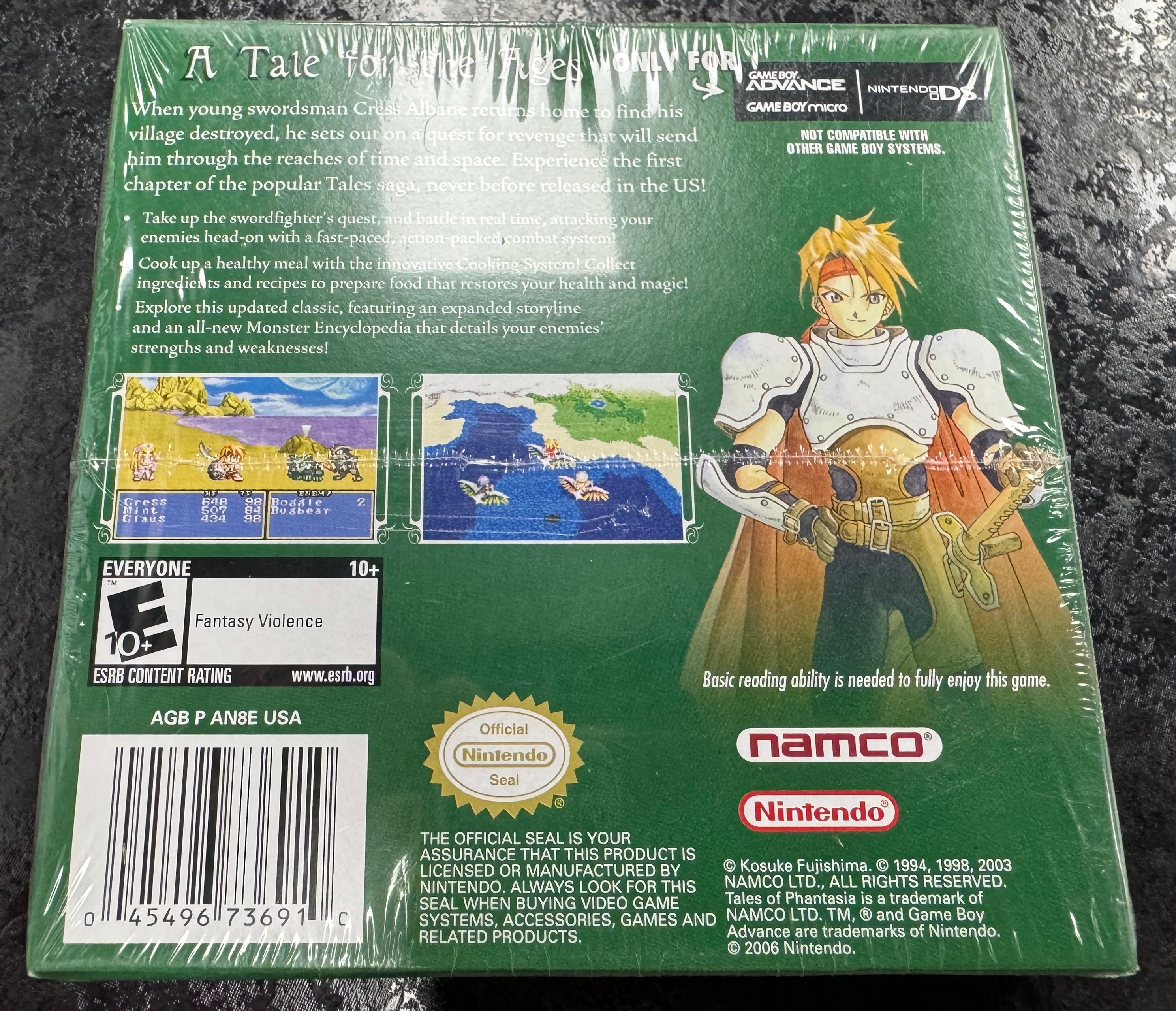 Tales of Phantasia - Nintendo Game Boy Advance