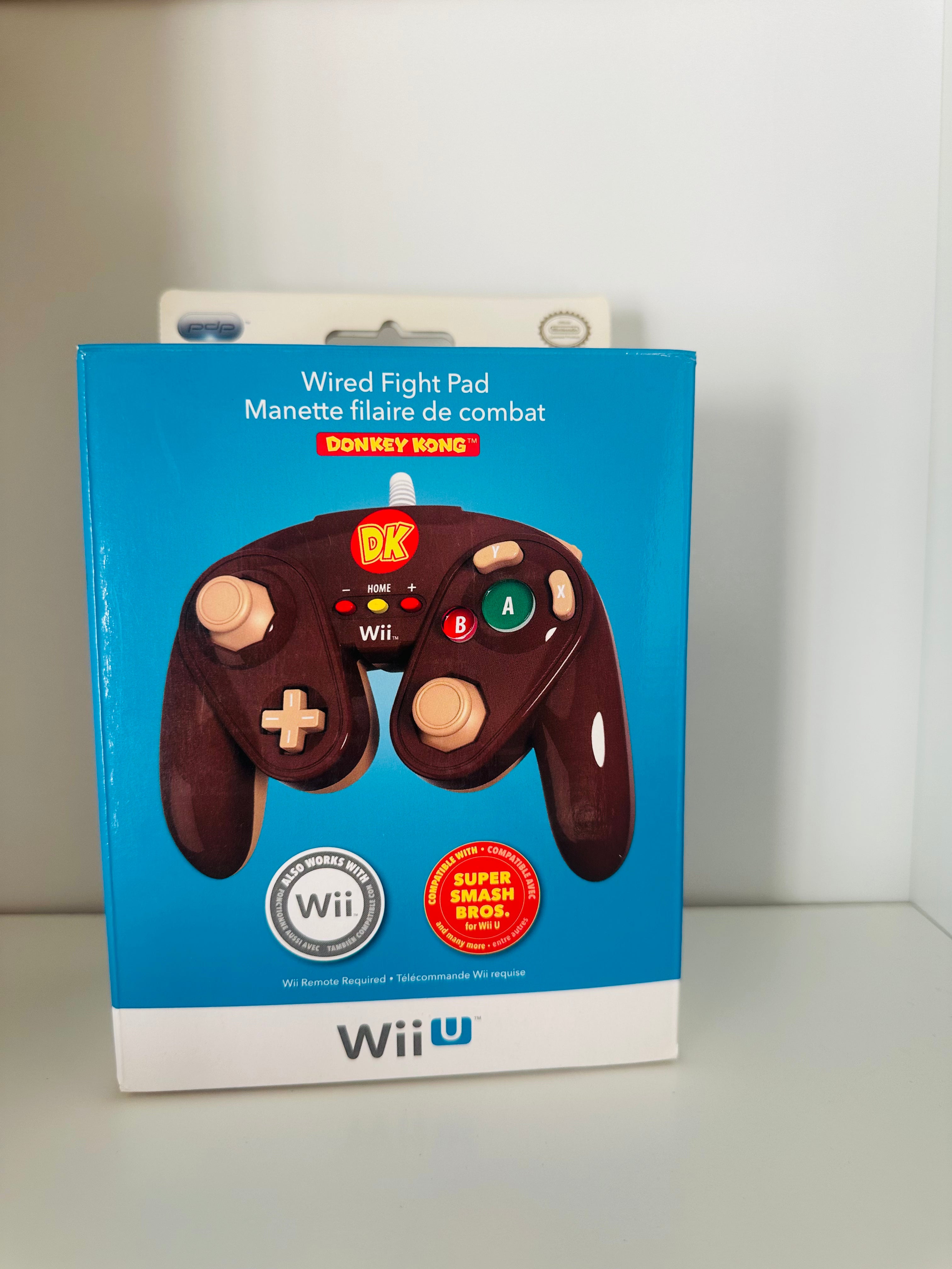 Nintendo Wii-U Donkey Kong Fight Pad - by Hori