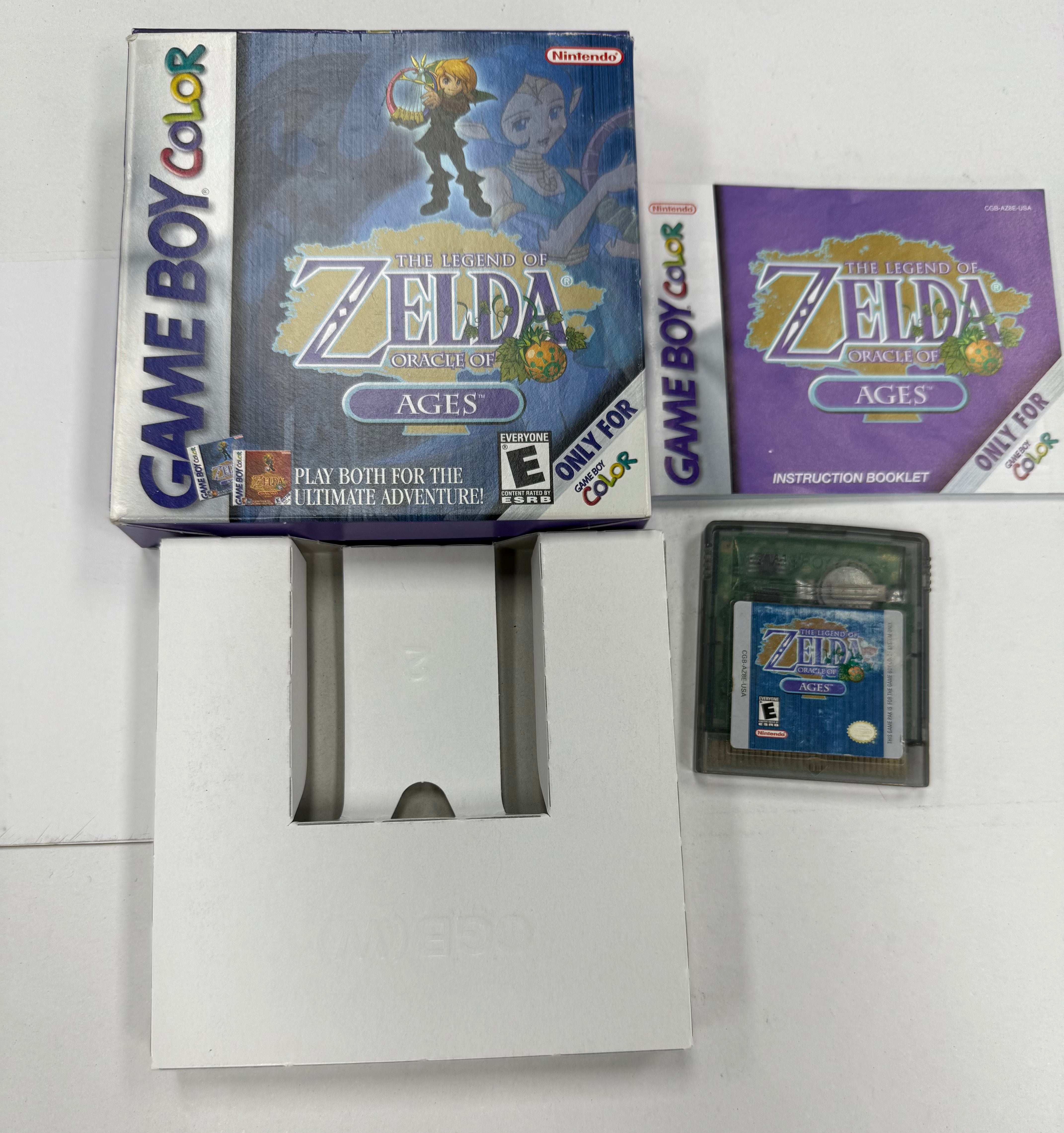 The Legend of Zelda Oracle of Ages - Nintendo Game Boy Color