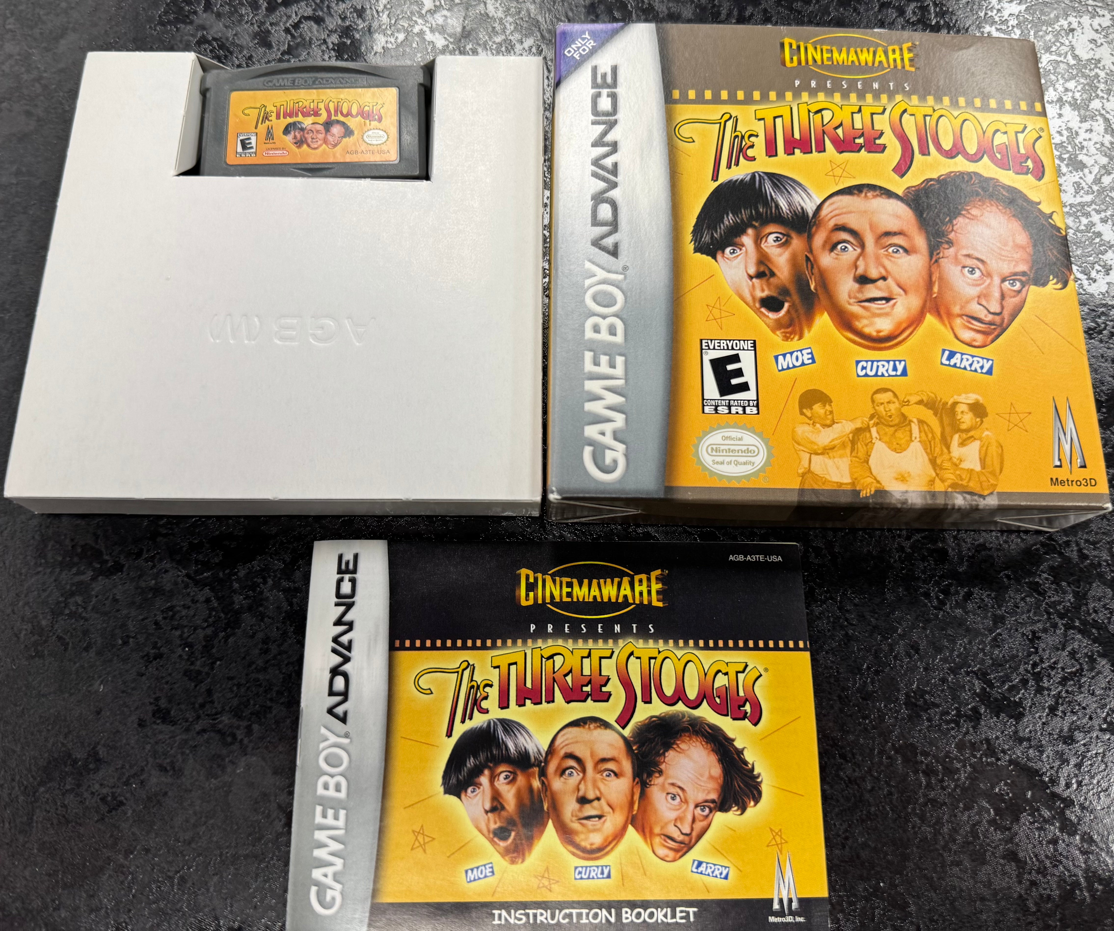 Three Stooges - Nintendo Game Boy Advance