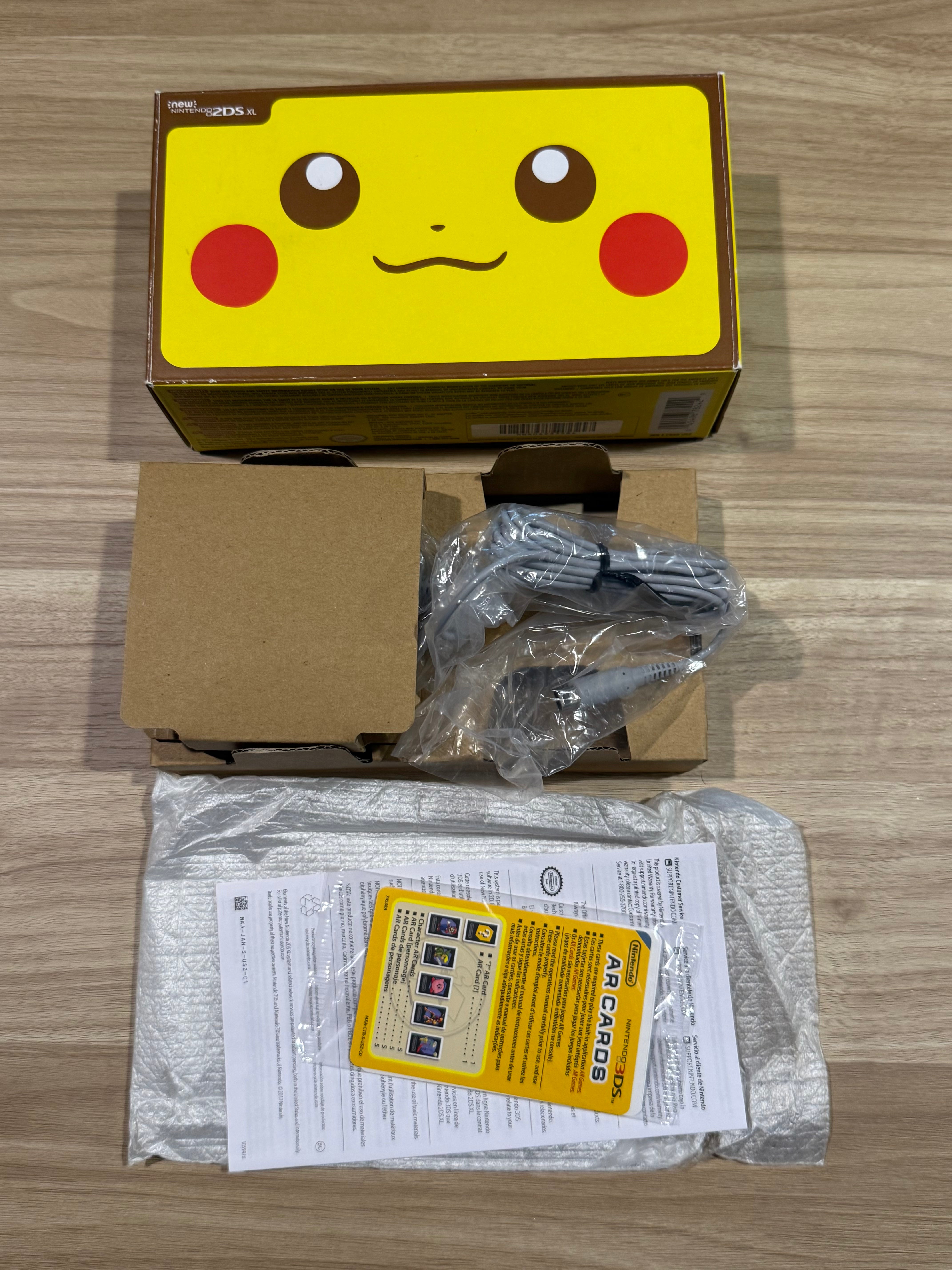 New Nintendo 2DS XL Pikachu Edition Handheld Console