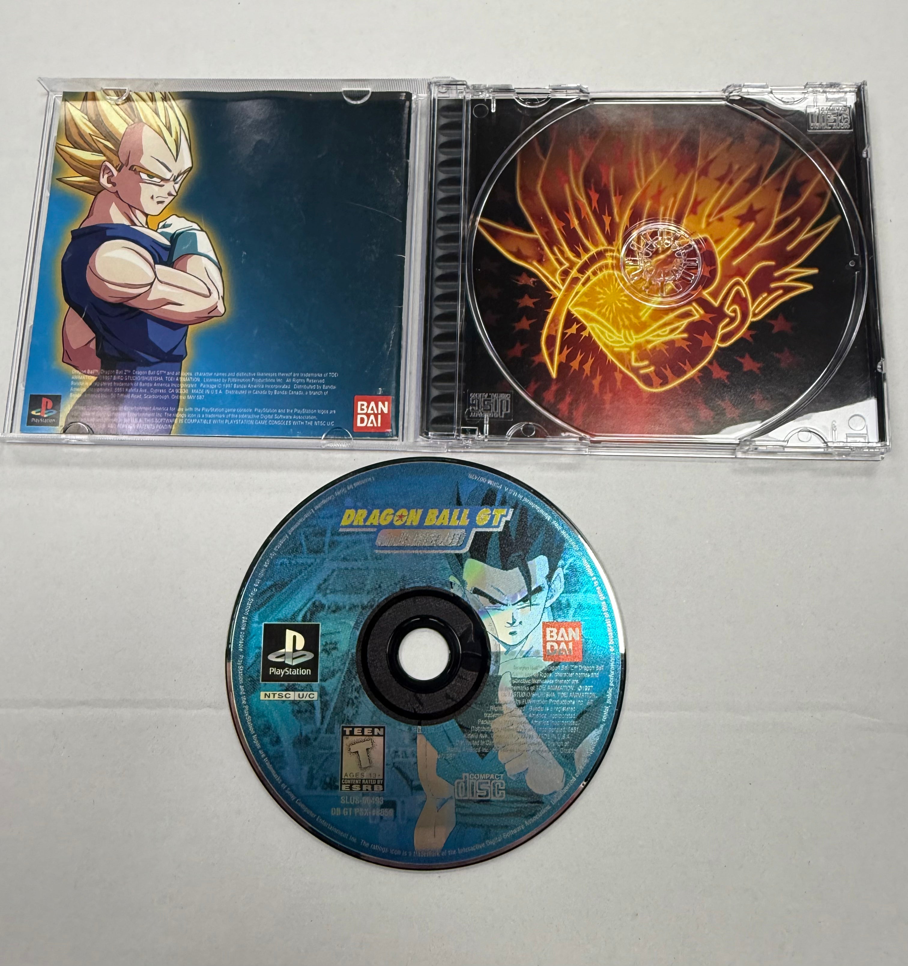 Dragon Ball GT Final Bout (First Print Ban-Dai) - Sony PlayStation 1 (PS1)