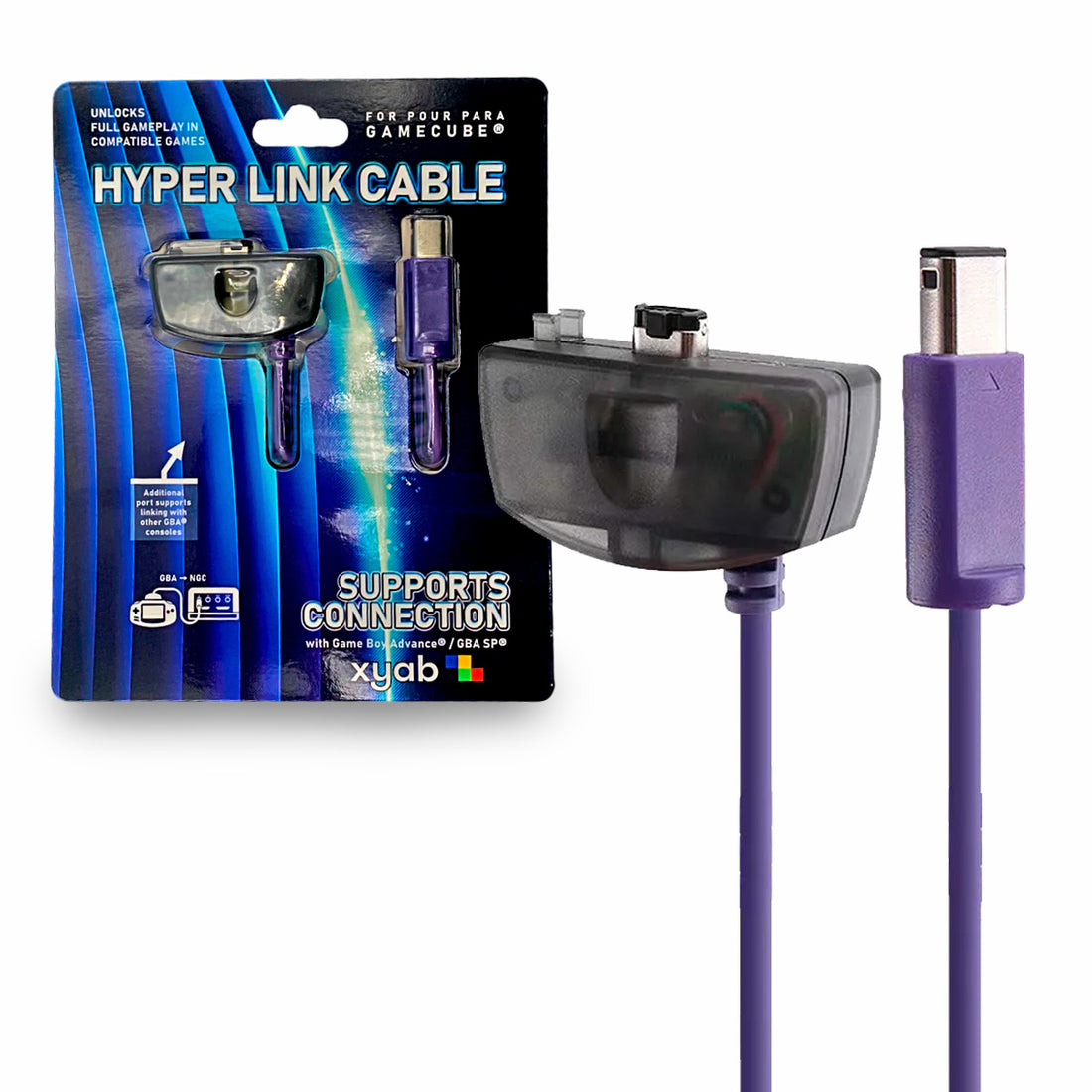 Gameboy Advance (GBA) to Gamecube Link Cable Cord