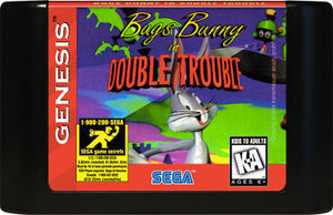 Bugs Bunny Double Trouble Cardboard Box - Sega Genesis