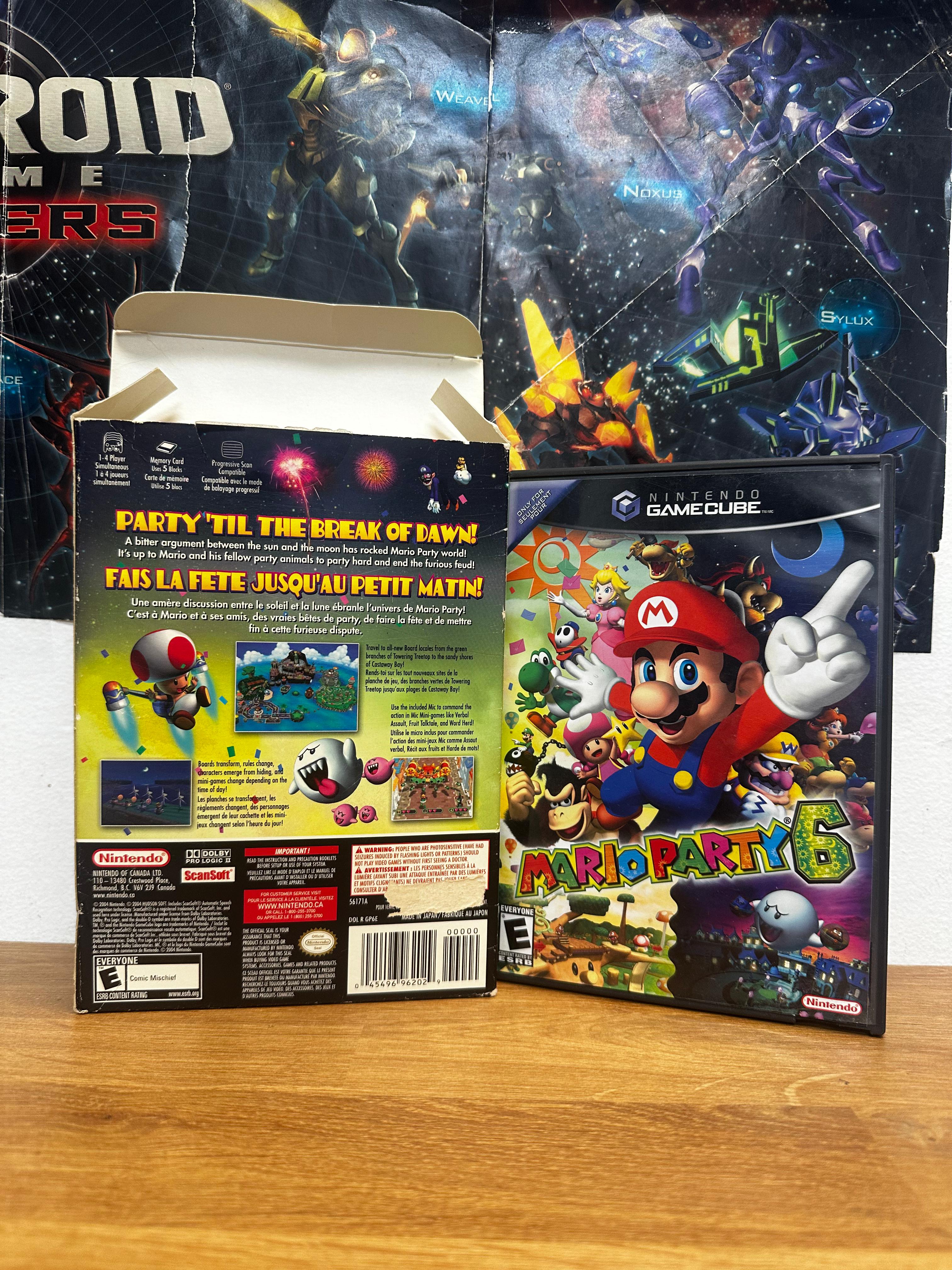 Mario Party 6 - Nintendo GameCube Microphone Bundle