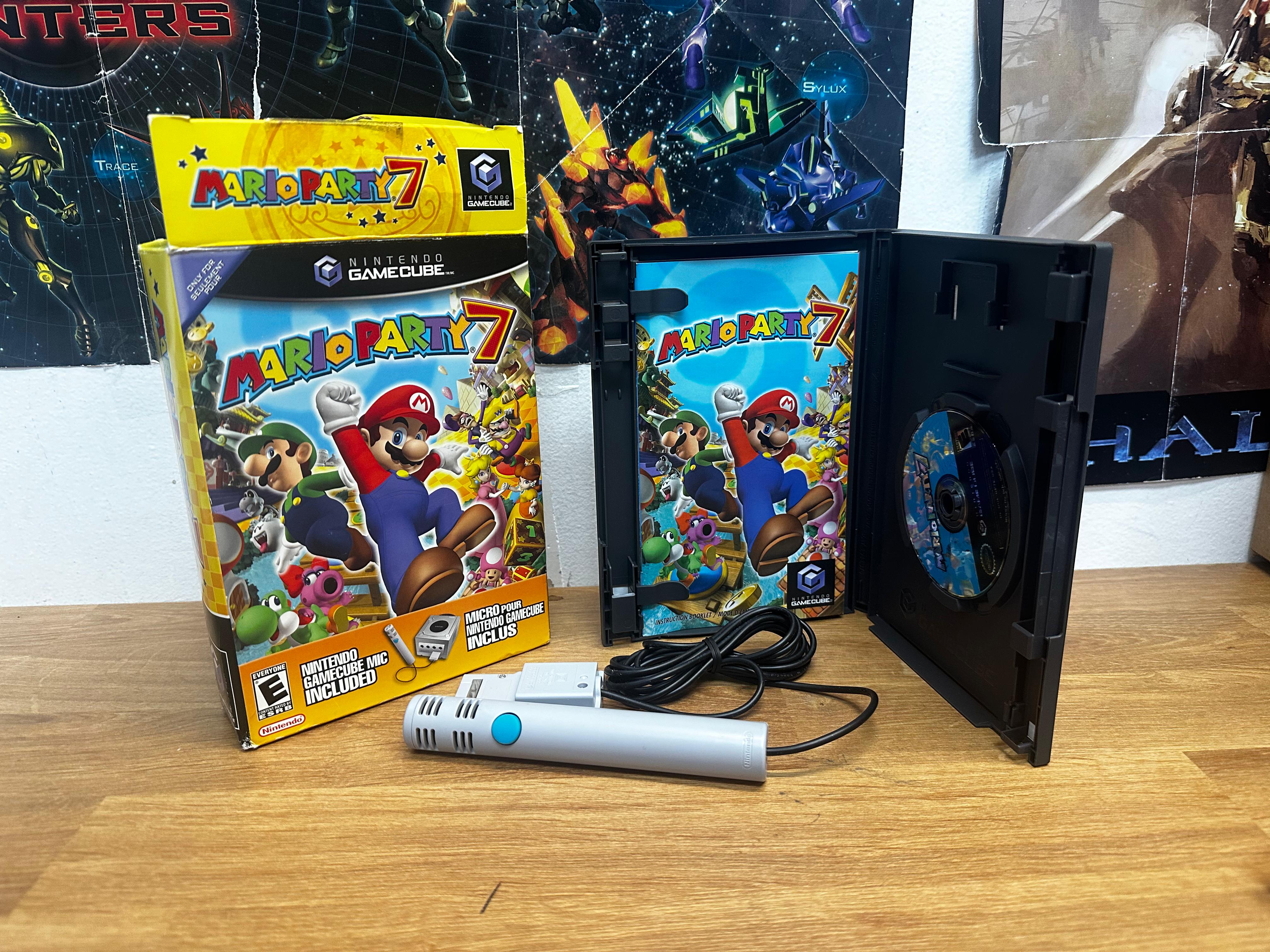 Mario Party 7 Microphone Bundle - Nintendo GameCube