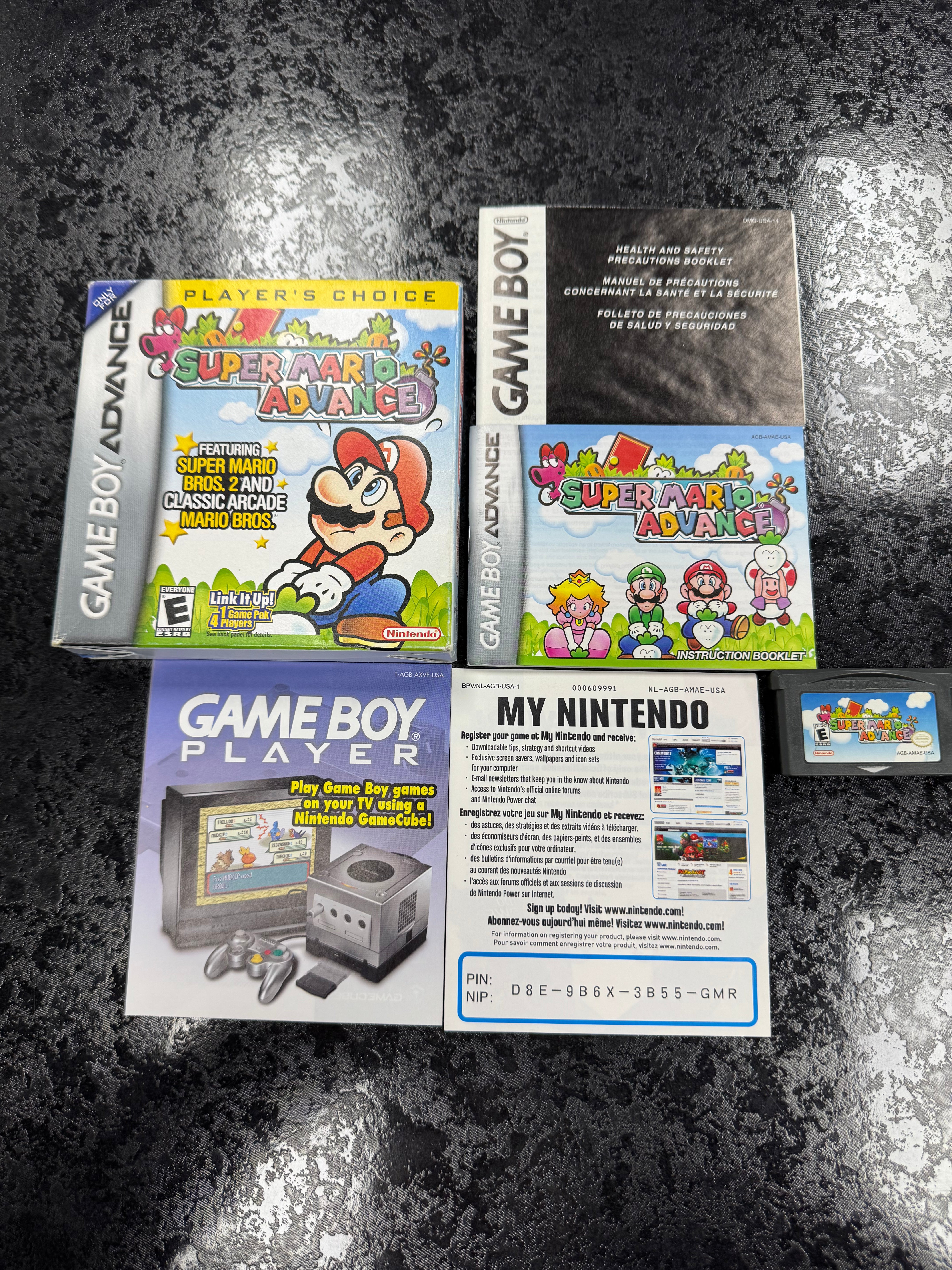 Super Mario Advance - Nintendo Game Boy Advance