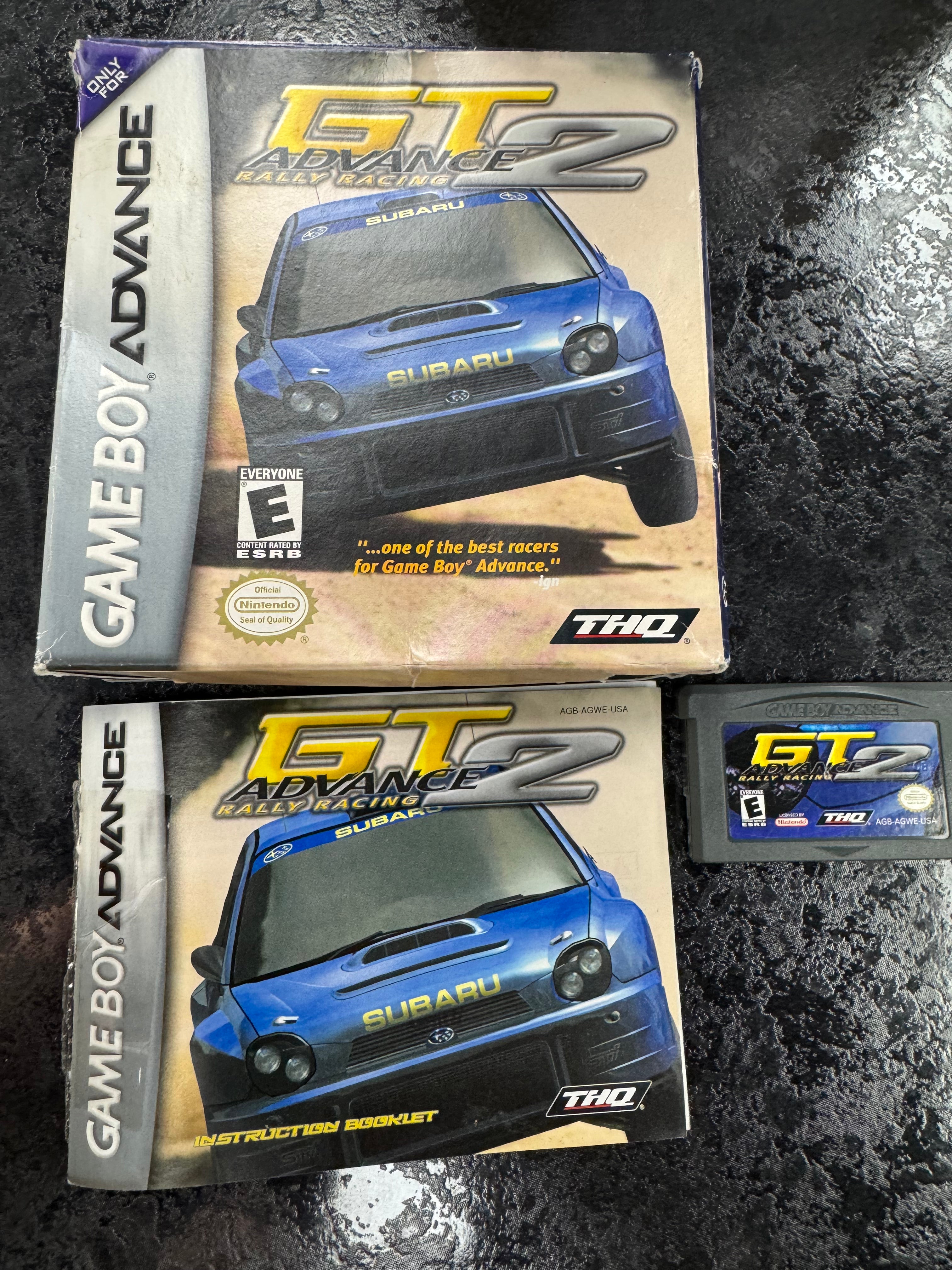 GT Advance 2 Rally Racing - Nintendo Game Boy Advance
