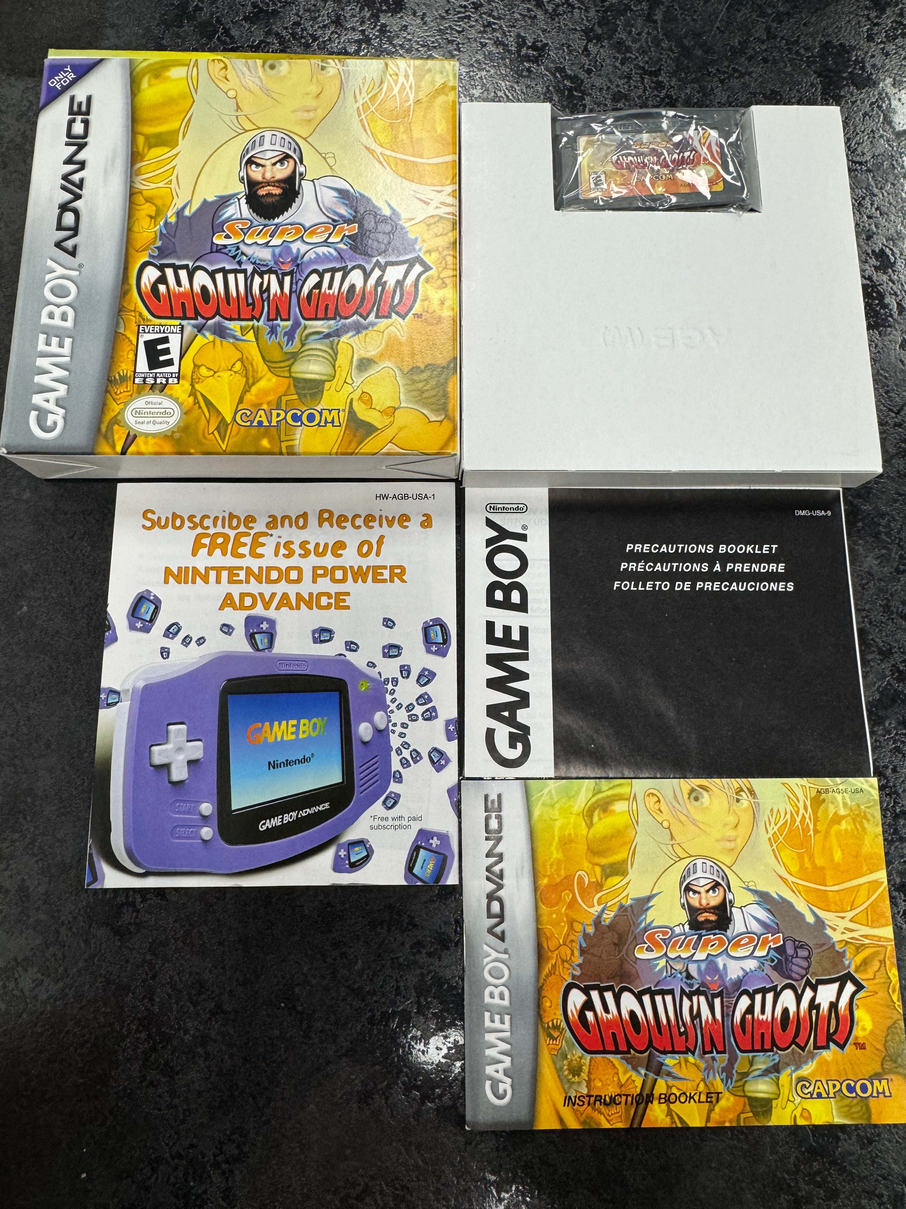 Super Ghouls 'N Ghosts - Nintendo Game Boy Advance