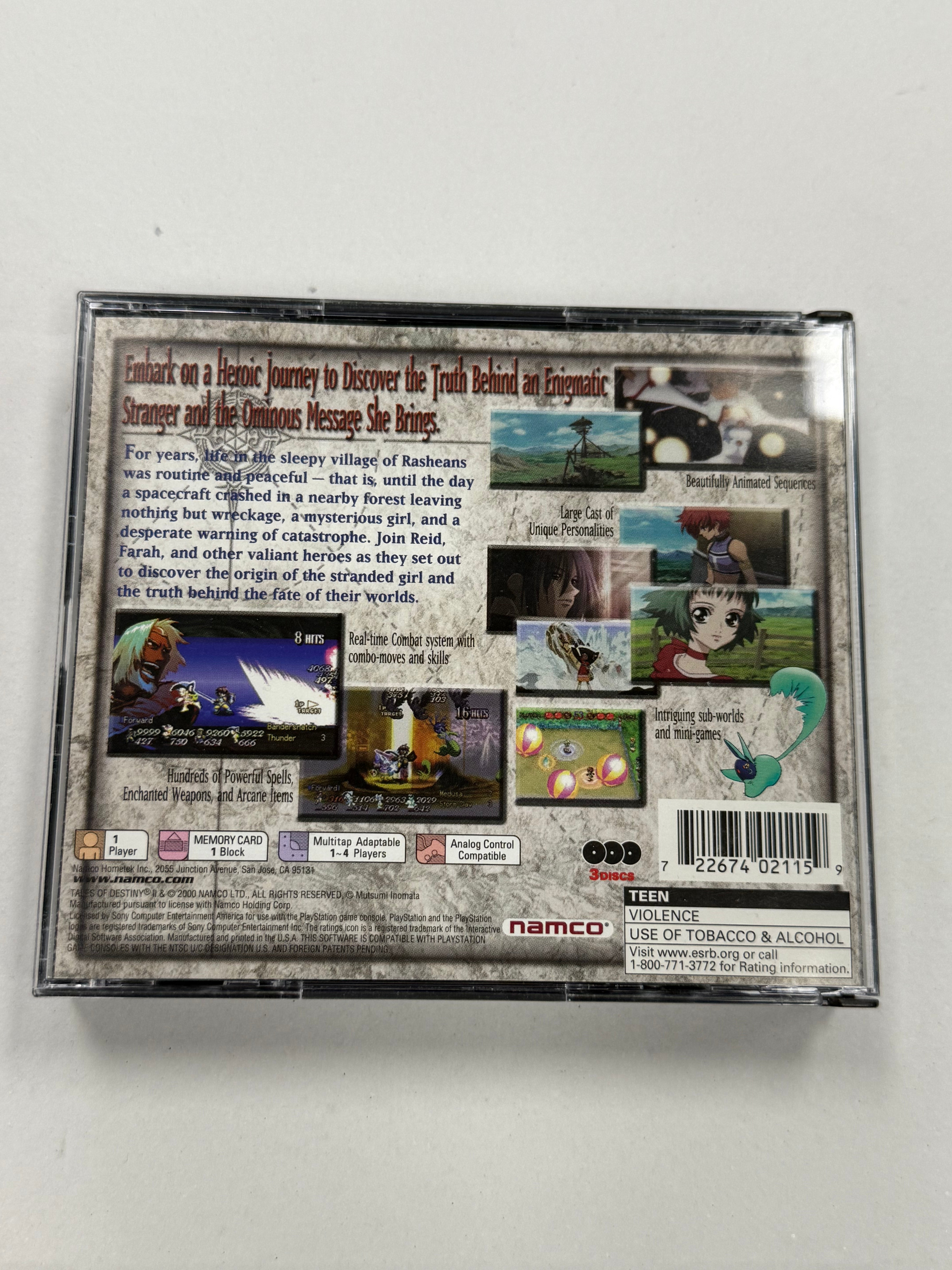 Tales of Destiny 2 - Sony PlayStation 1 (PS1)