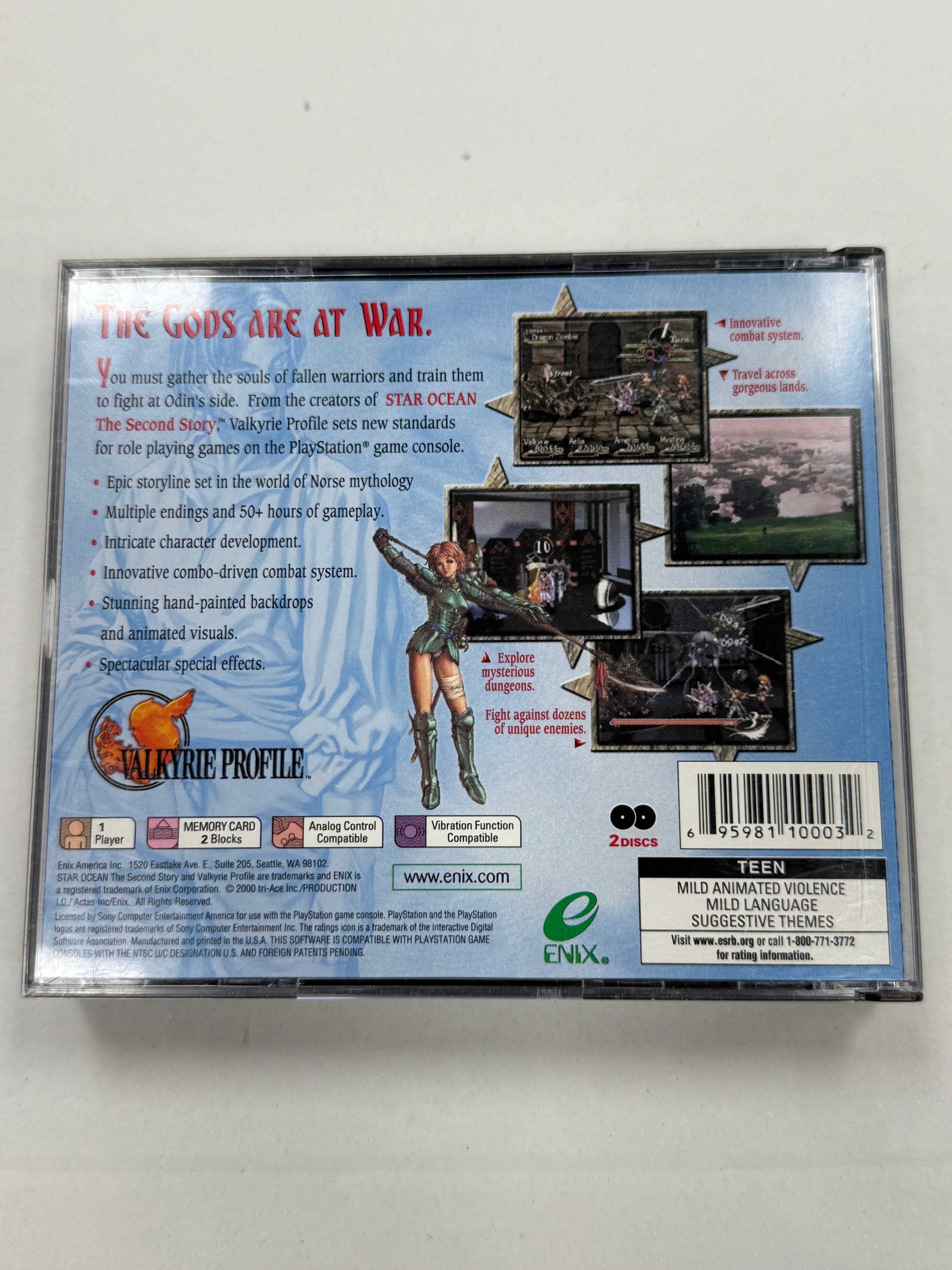 Valkyrie Profile - Sony PlayStation 1 (PS1)