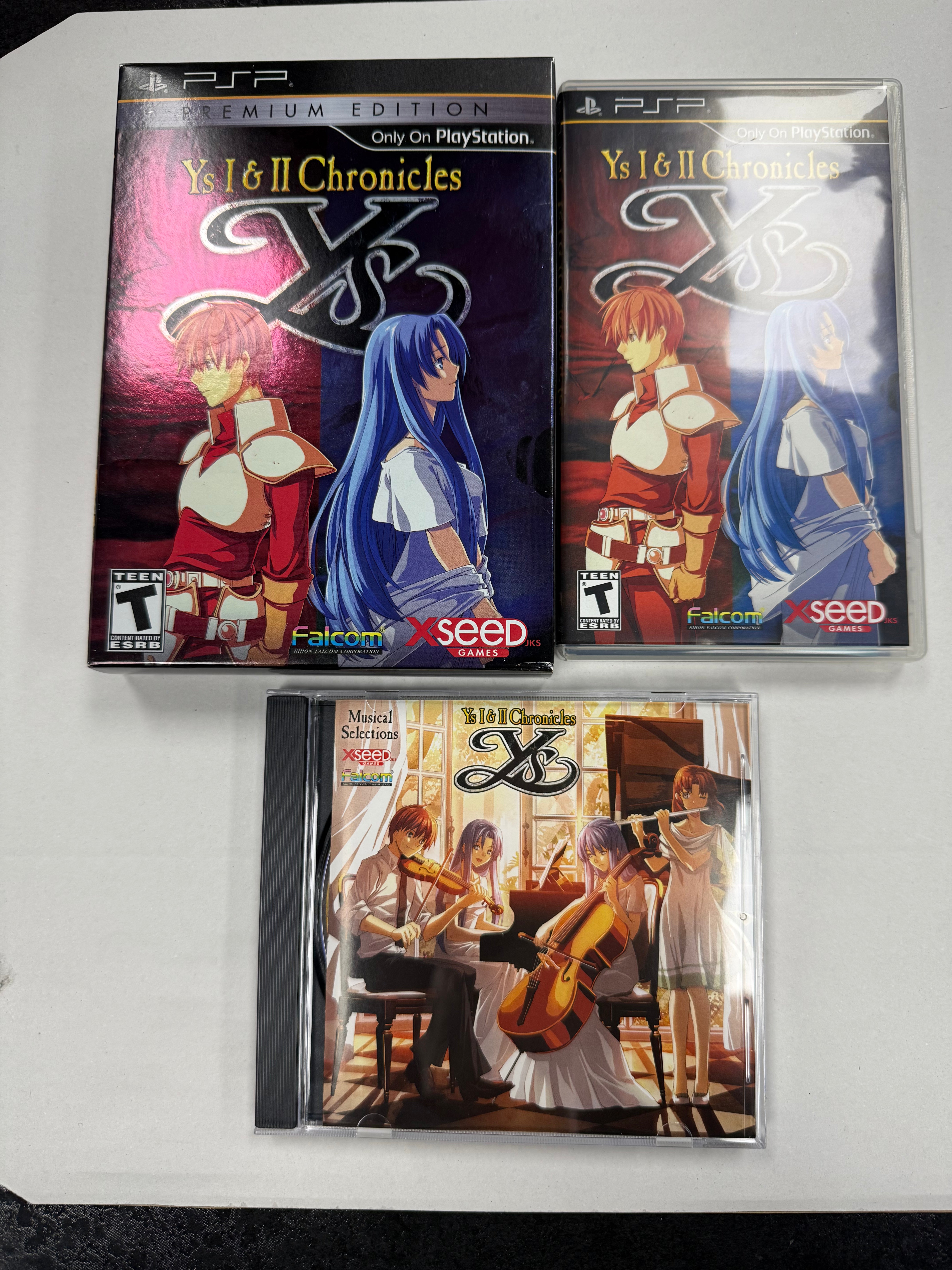 Ys I & II Chronicles - Sony PSP