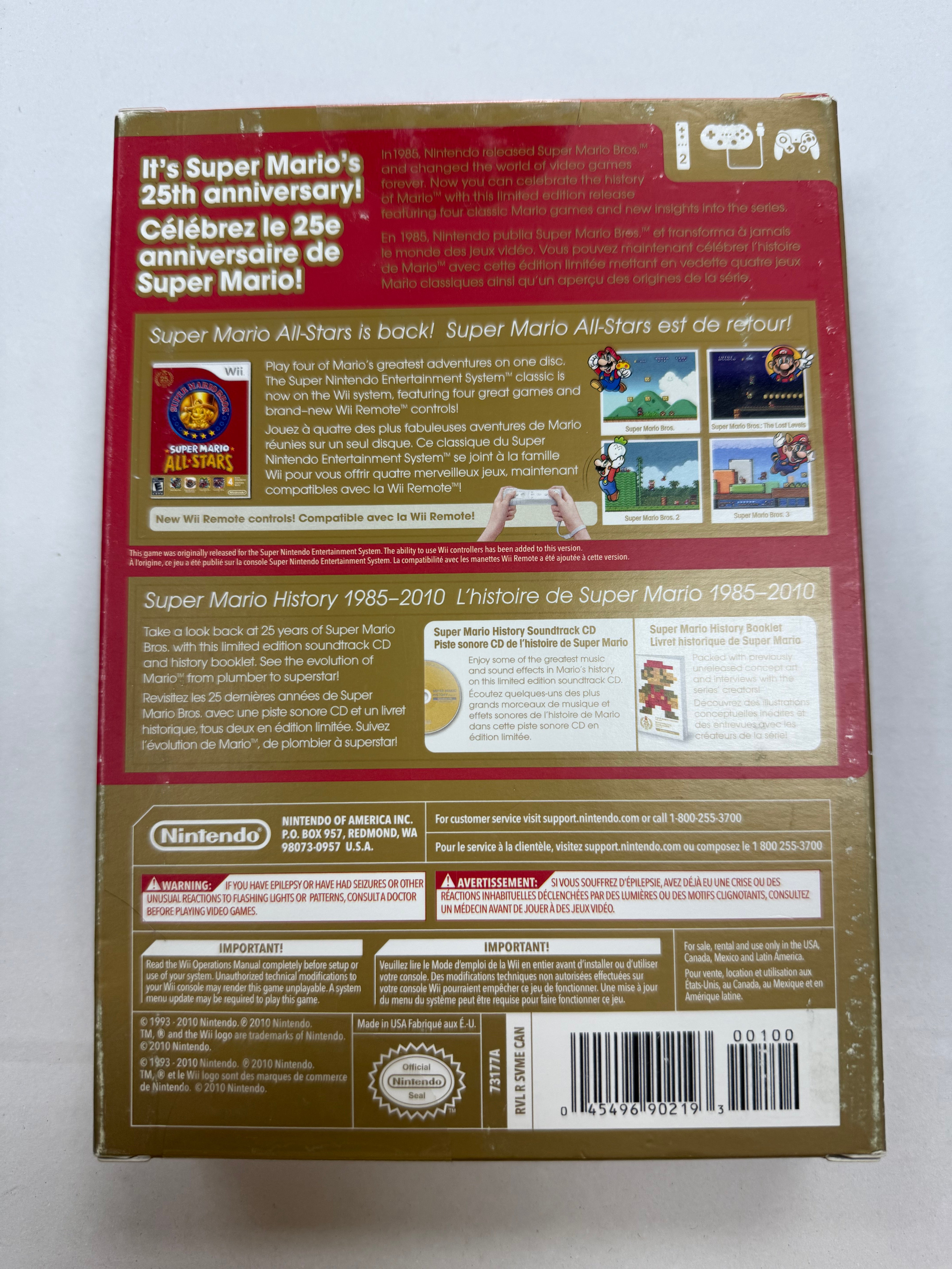 Super Mario All-Stars: Limited Edition - Nintendo Wii