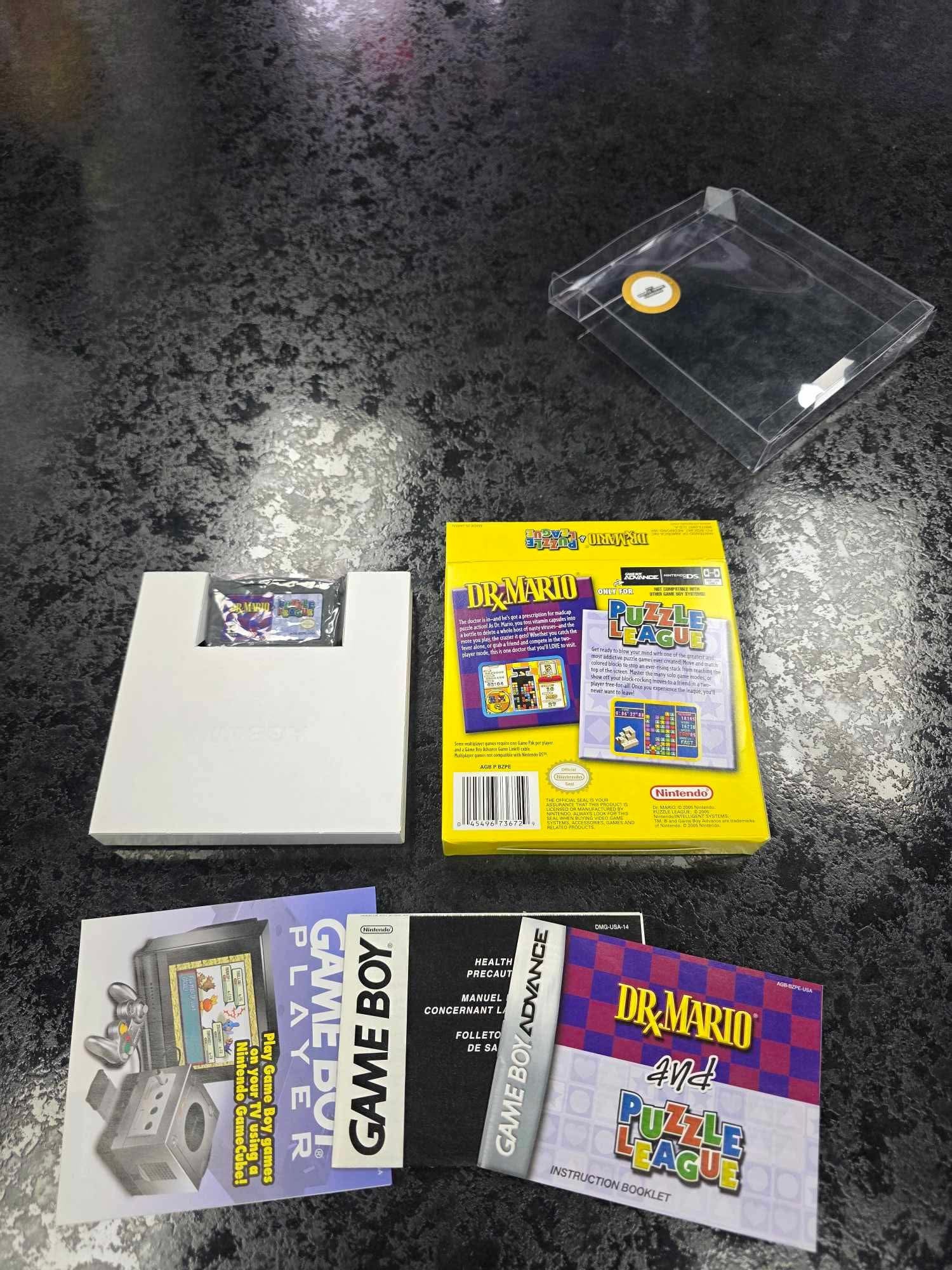 Dr. Mario and Puzzle League - Nintendo Game Boy Advance
