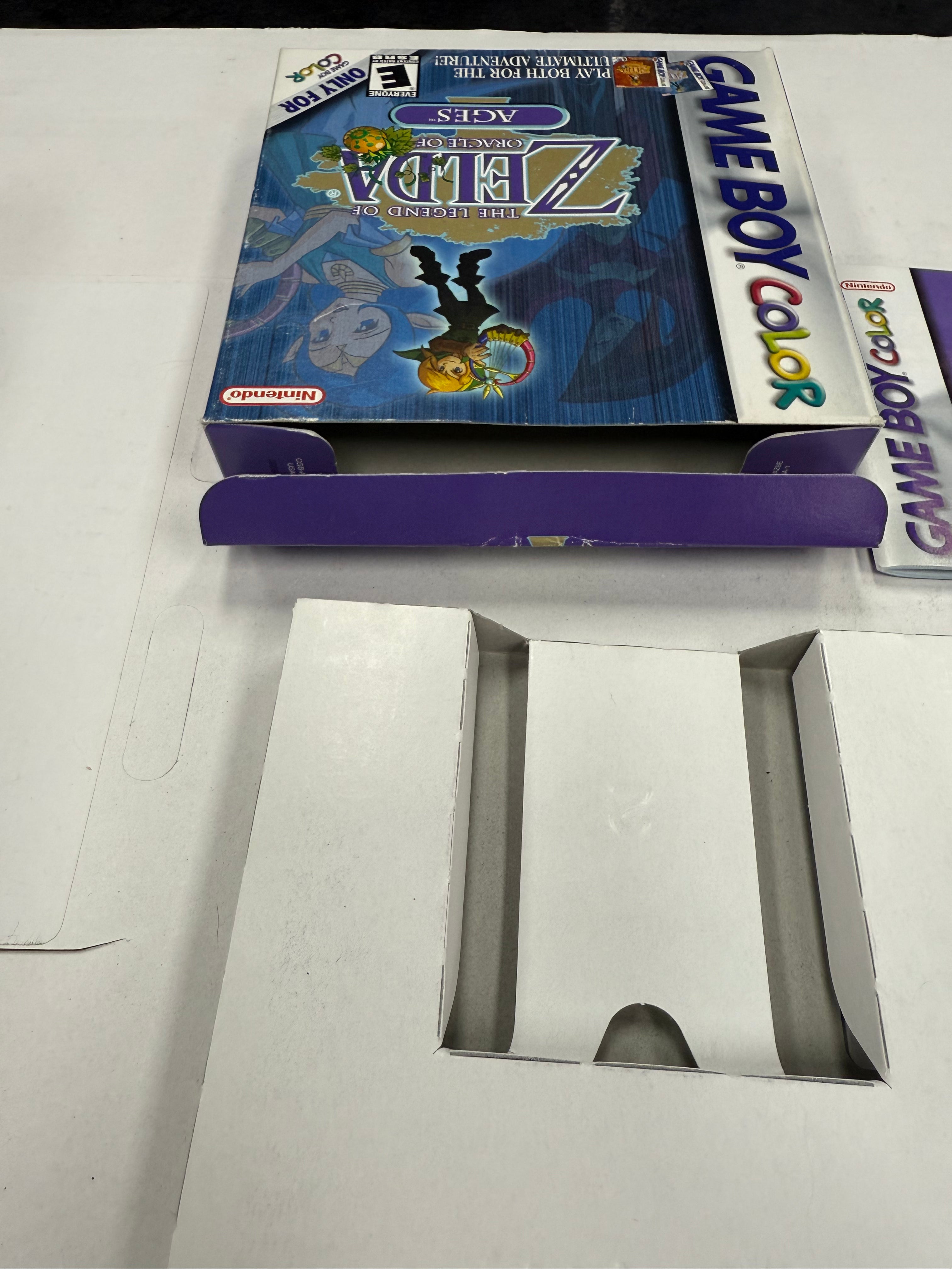 The Legend of Zelda Oracle of Ages - Nintendo Game Boy Color