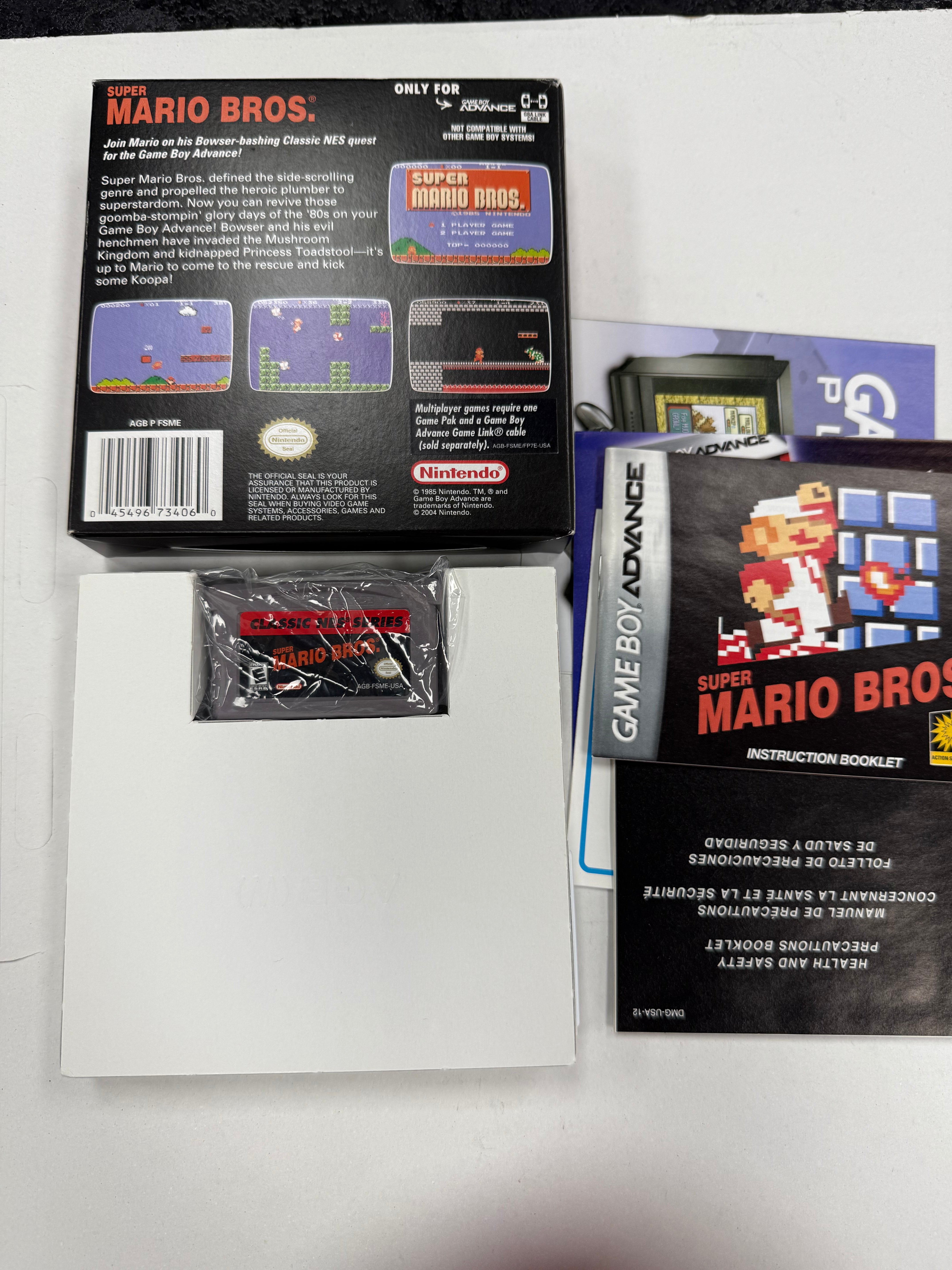 Super Mario Bros. Classic NES Series - Nintendo Game Boy Advance