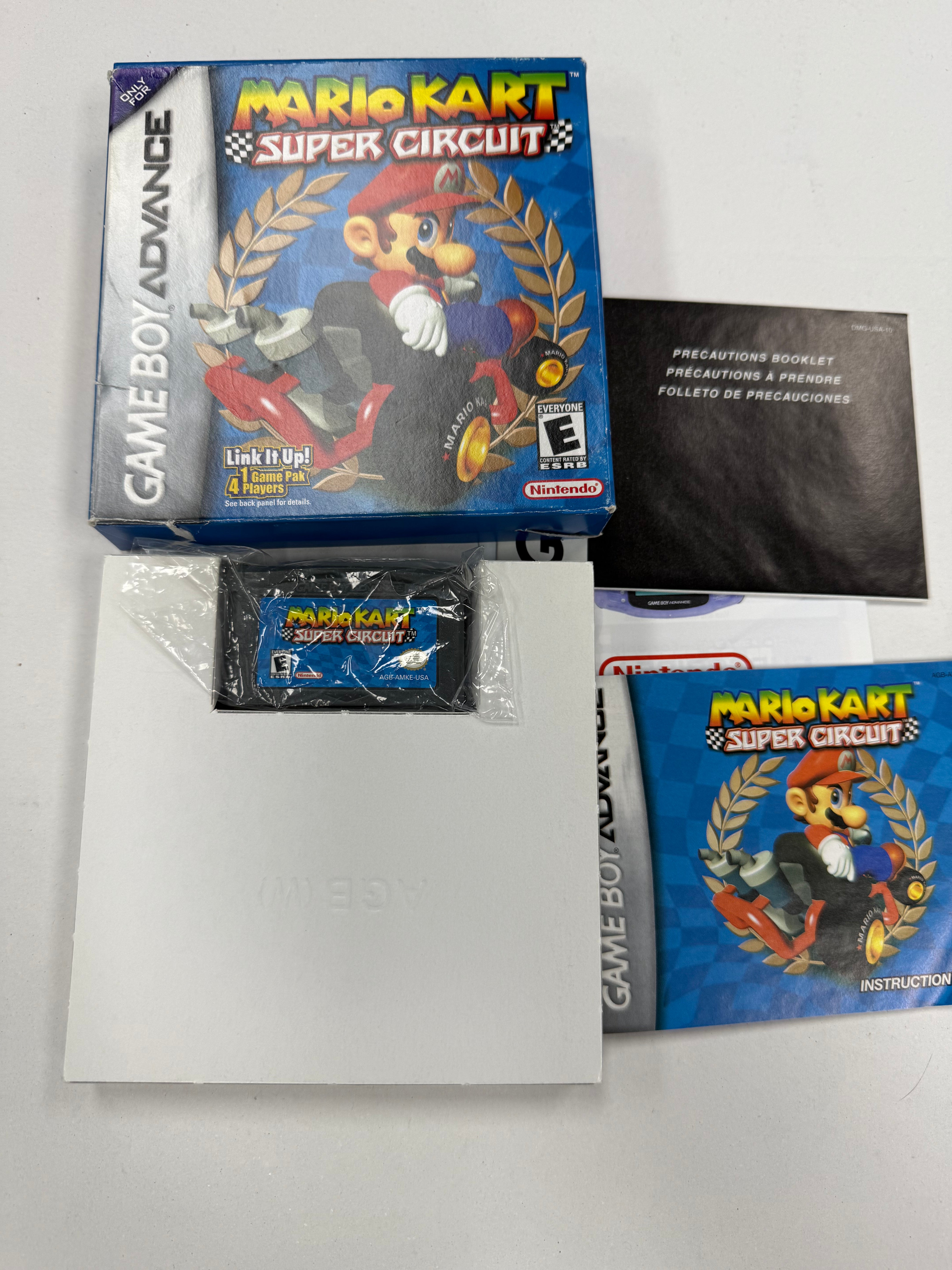 Mario Kart Super Circuit - Nintendo Game Boy Advance