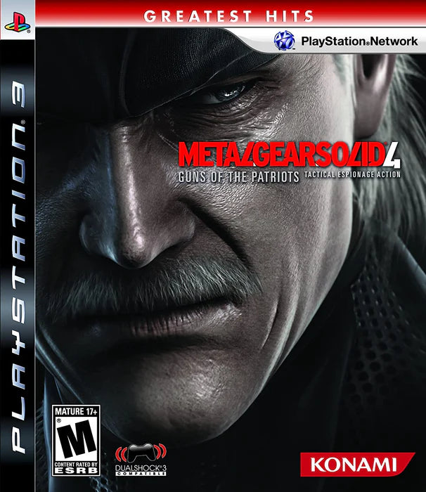 Metal Gear Solid 4 Guns of the Patriots - Sony PlayStation 3 (PS3)