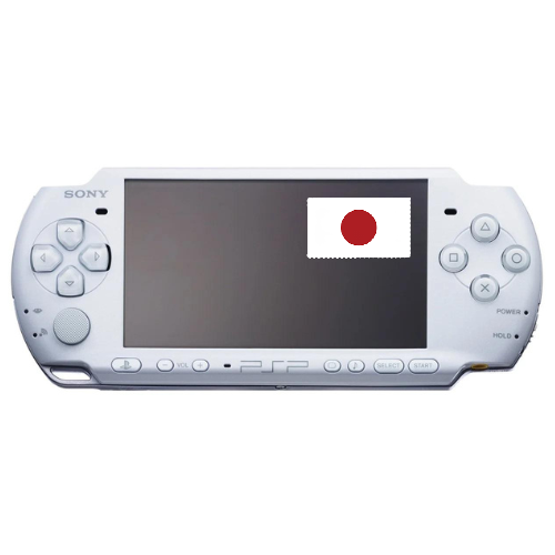 Sony PlayStation Portable PSP White Model 3000 Handheld Console (Japanese)