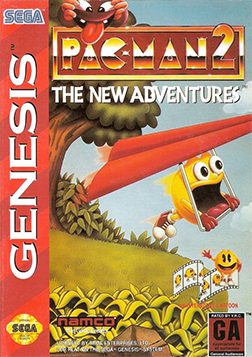 Pac-Man 2 The New Adventures - Sega Genesis