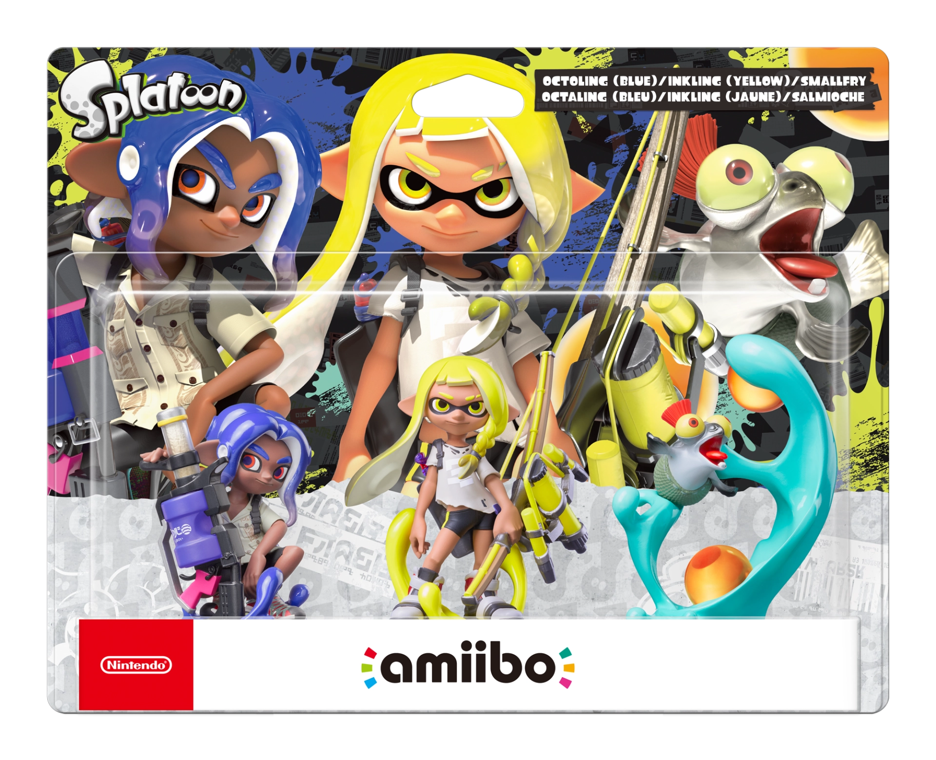 Splatoon 3 Pack (Octoling, Inkline, Smallfy)- Nintendo Amiibo