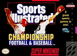 Sports Illustrated Championship Football & Baseball - Nintendo SNES