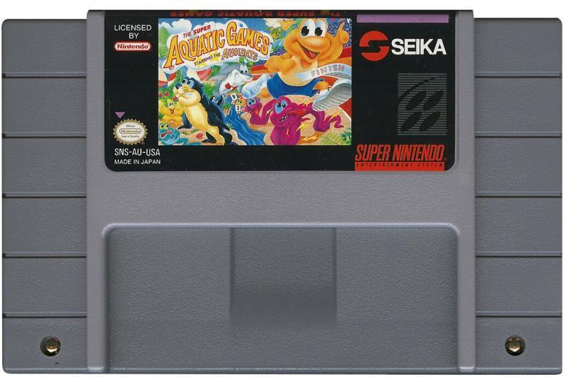 Super Aquatic Games - Nintendo SNES