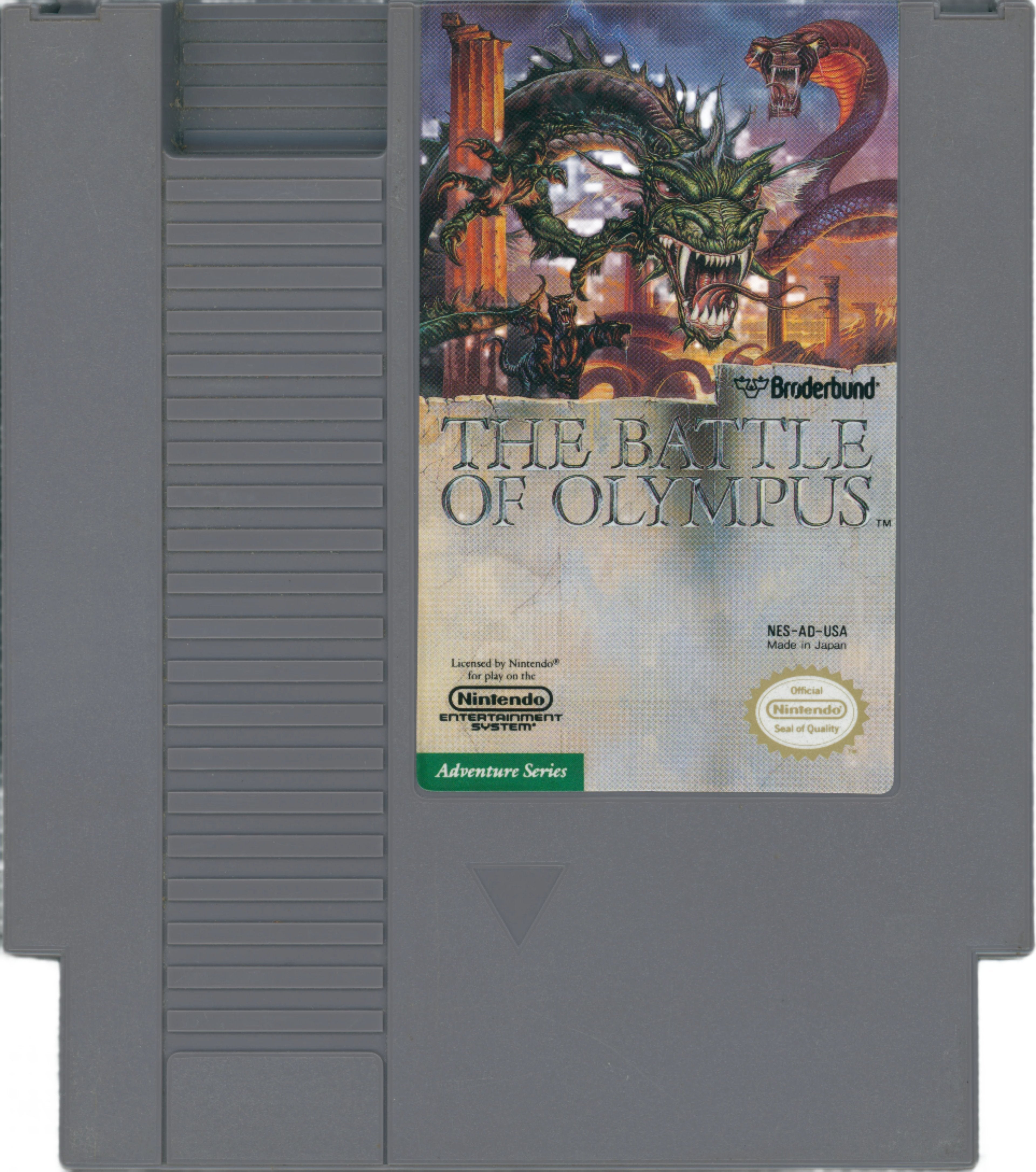 Battle of Olympus - Nintendo NES