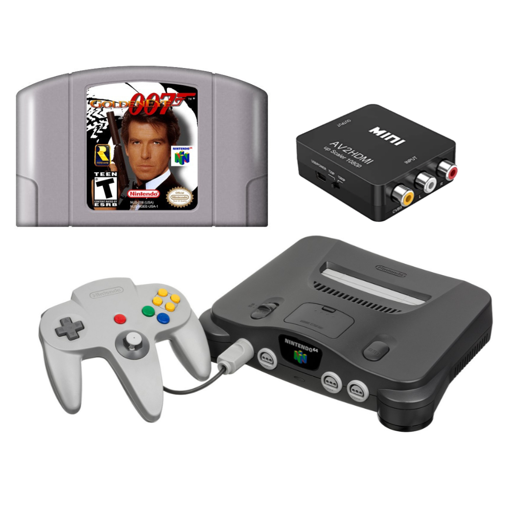 Nintendo 64 Bundle - 007 Goldeneye Console Bundle