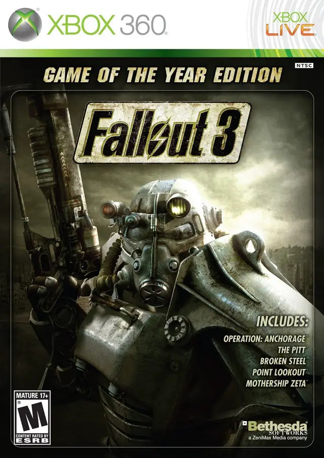 Fallout 3 Game of the Year- Microsoft Xbox 360