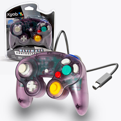 Ultimate Gamecube Atomic Purple Wired Controller