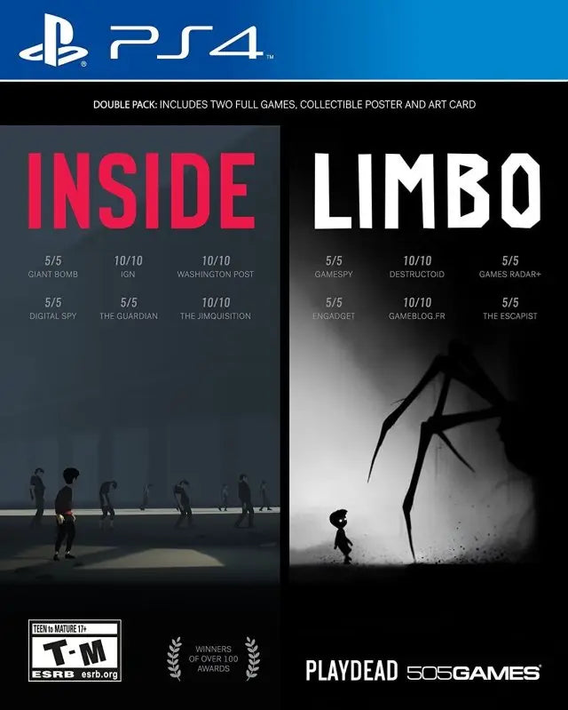 Inside Limbo Double Pack - Sony PlayStation 4 (PS4)